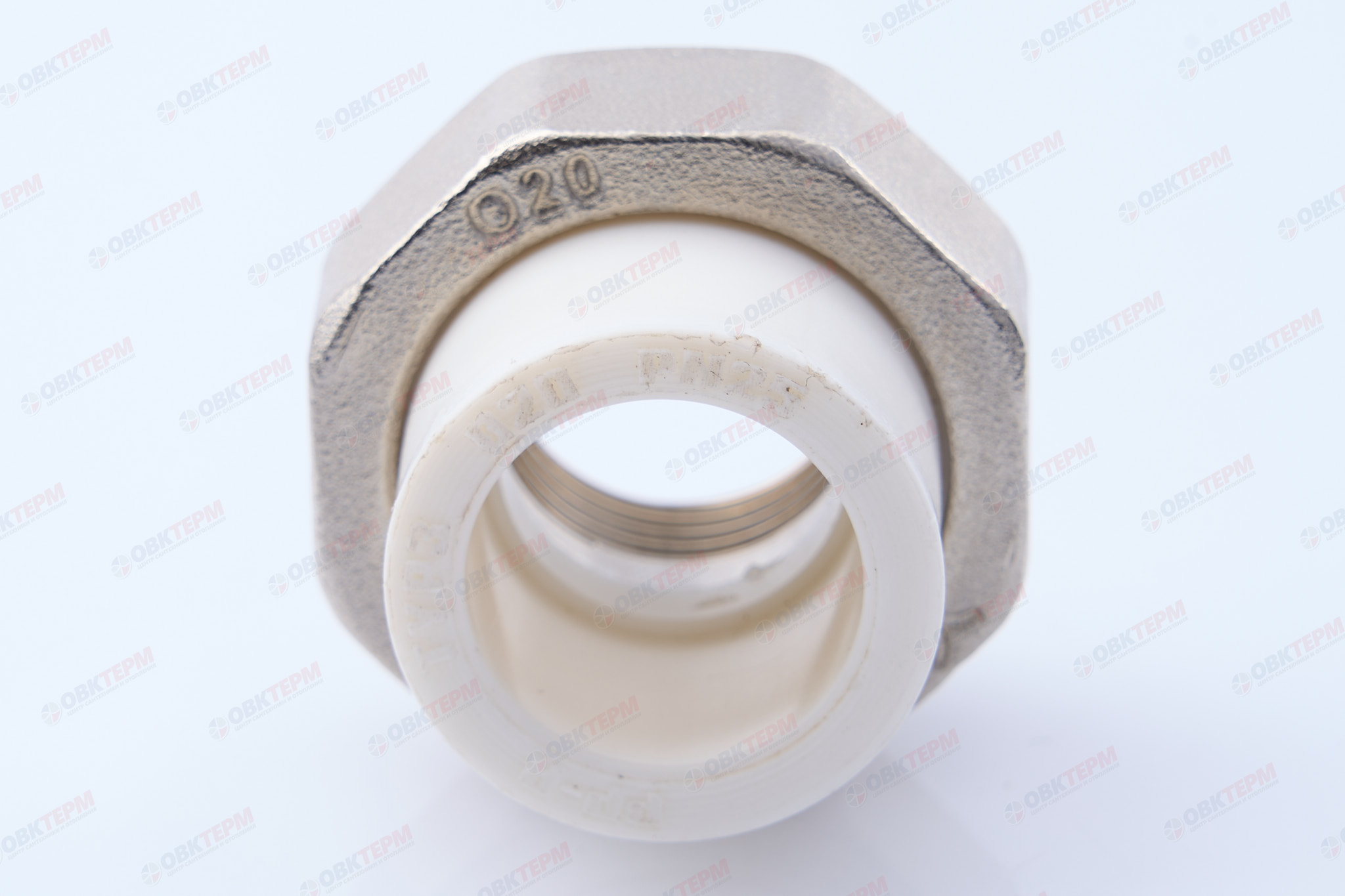 Разборное соединение   20  *  1/2"  В   БЕЛАЯ          (PRO AQUA)    (150/25) - Изображение №5
