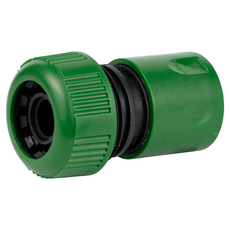 Коннектор быстросъёмный для шланга  3/4" (ABS) (240/60 шт)  PLAMIX/CRAB PL-405 - Изображение №2