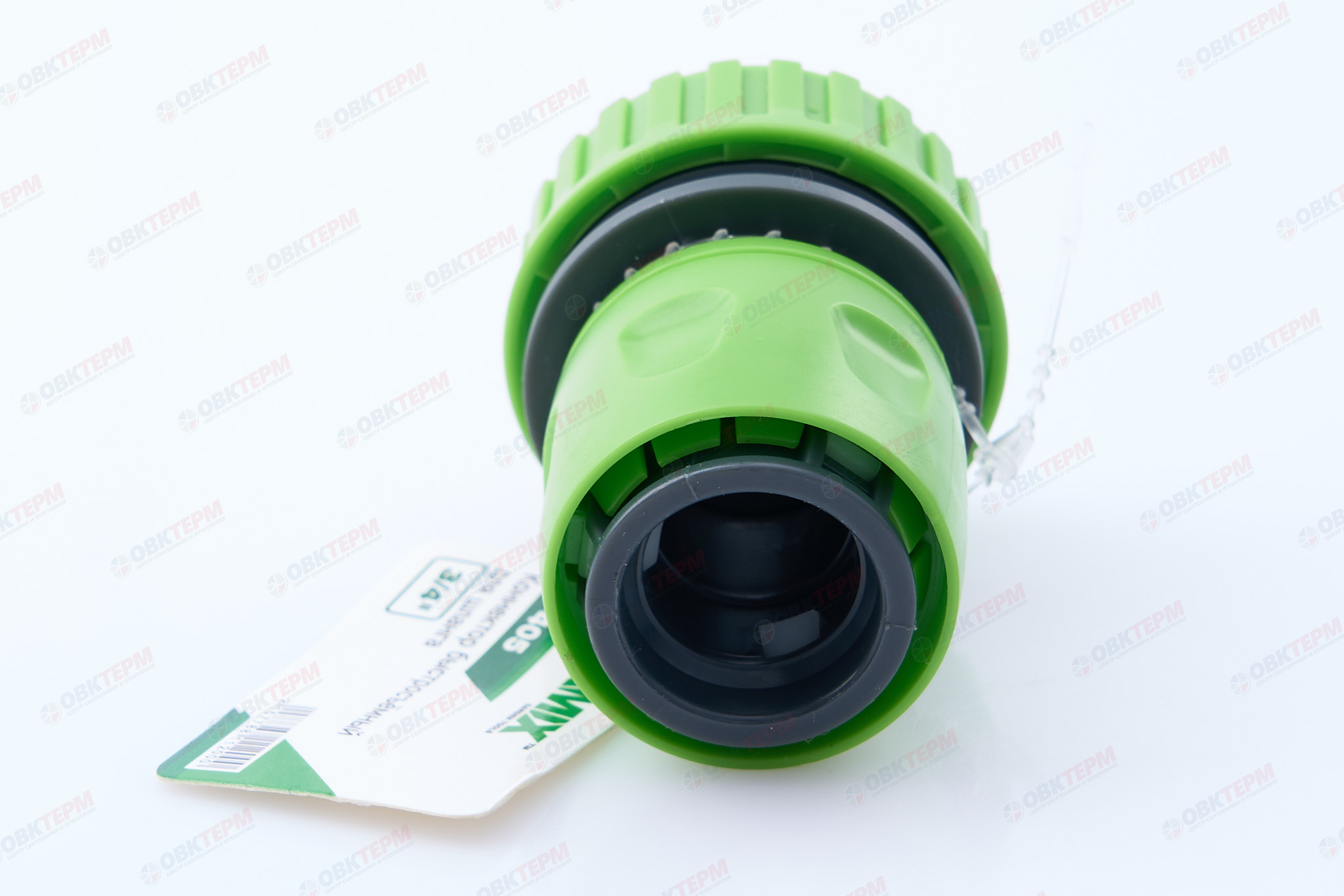 Коннектор быстросъёмный для шланга  3/4" (ABS) (240/60 шт)  PLAMIX/CRAB PL-405 - Изображение №5