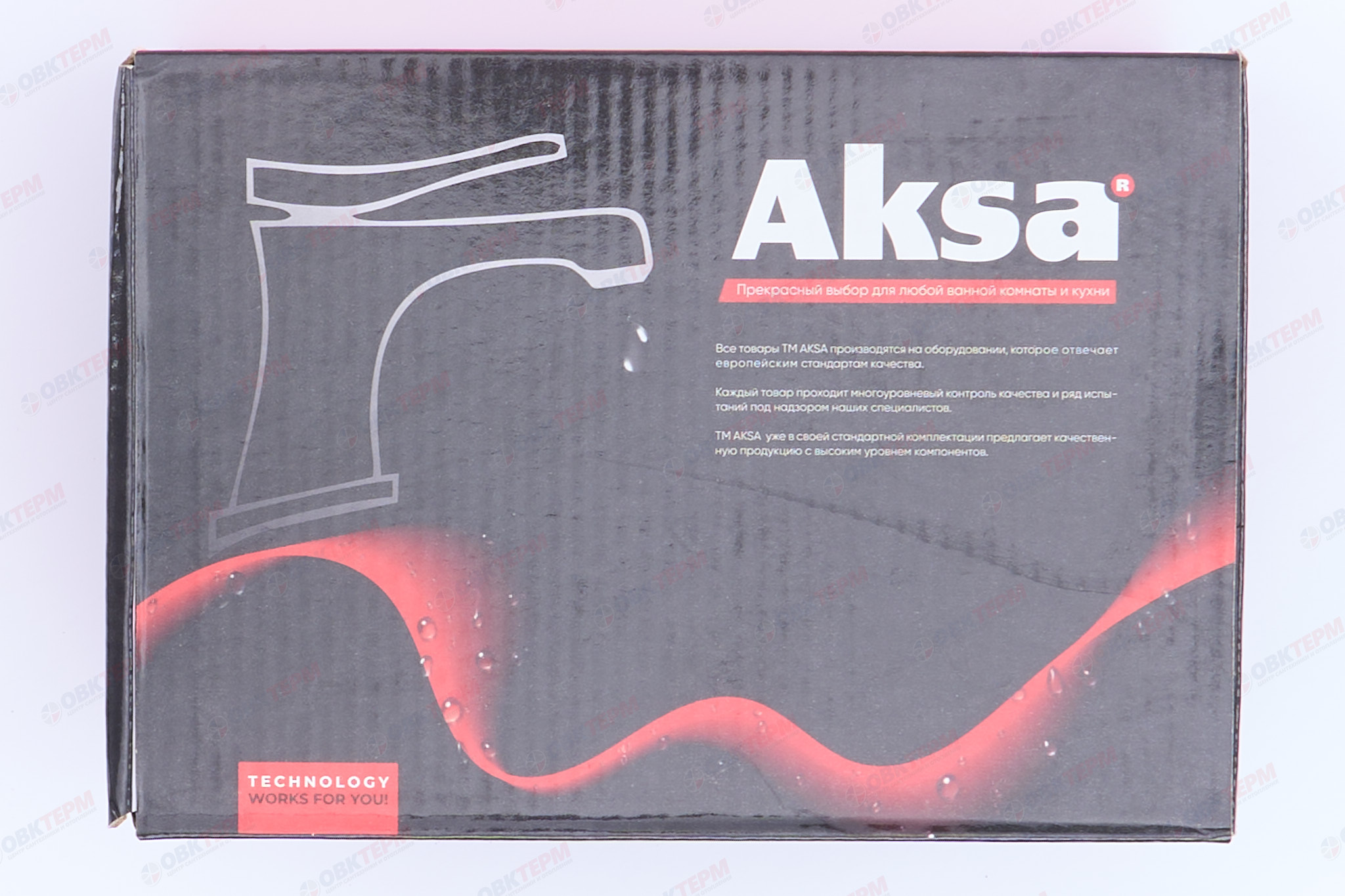 Смеситель д/душа AKSA NLC-05-09 (chrome)  (10 шт/ящ) - Изображение №5