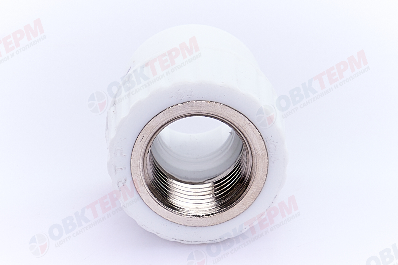 МРВ  20 * 1/2"    БЕЛАЯ PP-R    (RTP)    (150/25) - Изображение №3