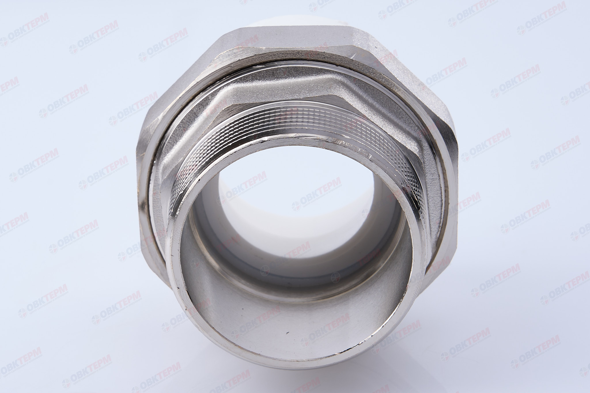 Разборное соединение 50 * 2" н    (белый)  TIM - Изображение №2