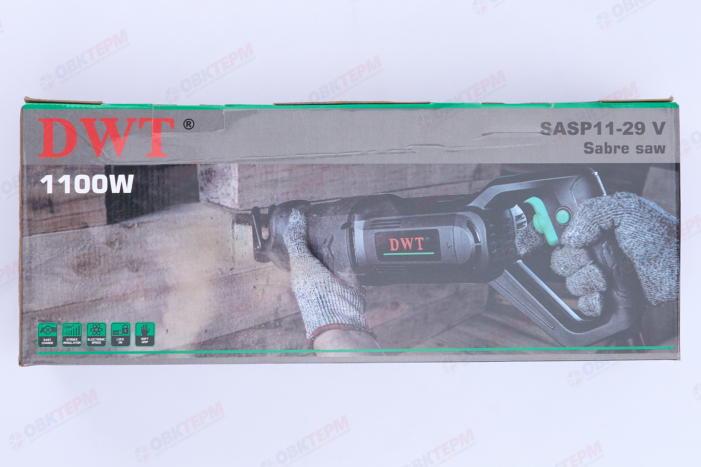 Пила сабельная DWT (1,1 кВт, 2800 ход/мин, повотная рукоятка) - миниатюра №10