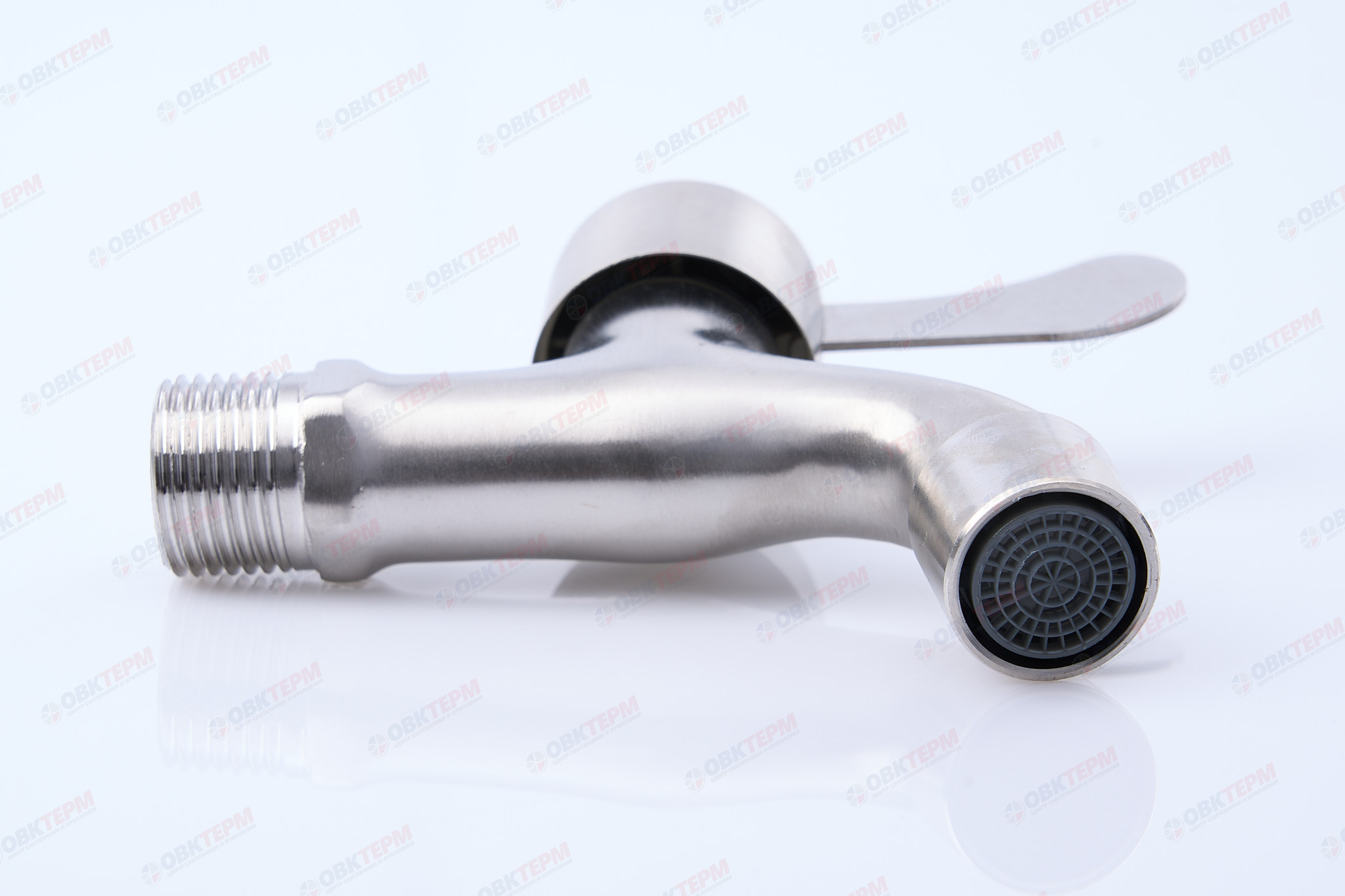 Кран водоразборный ZERIX BIB-001 1/2 из нерж стали SUS304, буксовый (100 шт/ящ) - Изображение №3