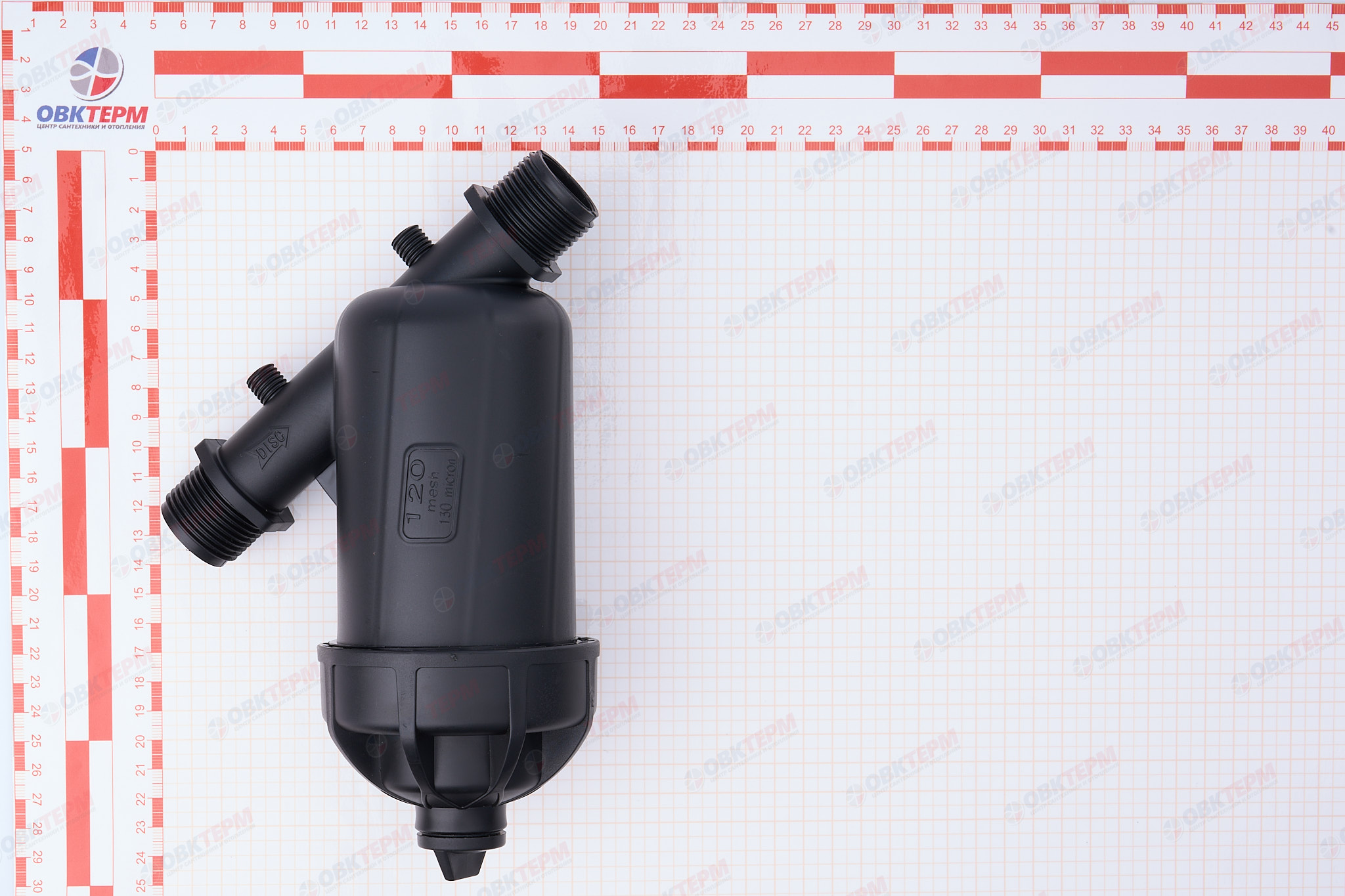 Фильтр дисковый      1" (40 шт)   PLAMIX/CRAB PL-040-1" - миниатюра №6