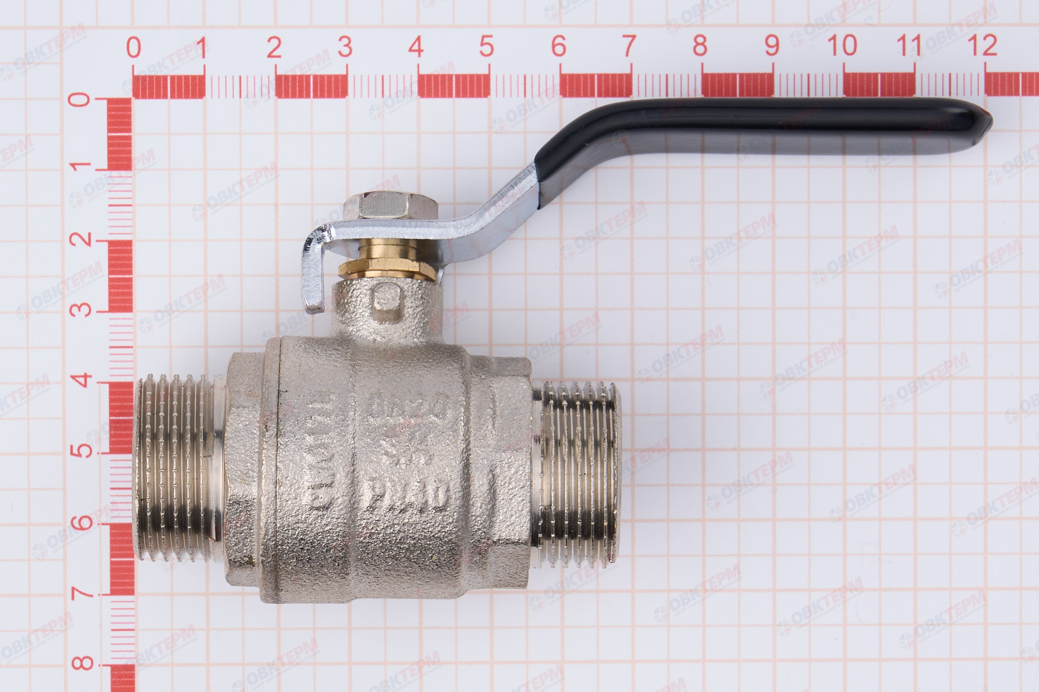 Кран шаровый     TIM      3/4" НН   ручка   (40/10) - миниатюра №7