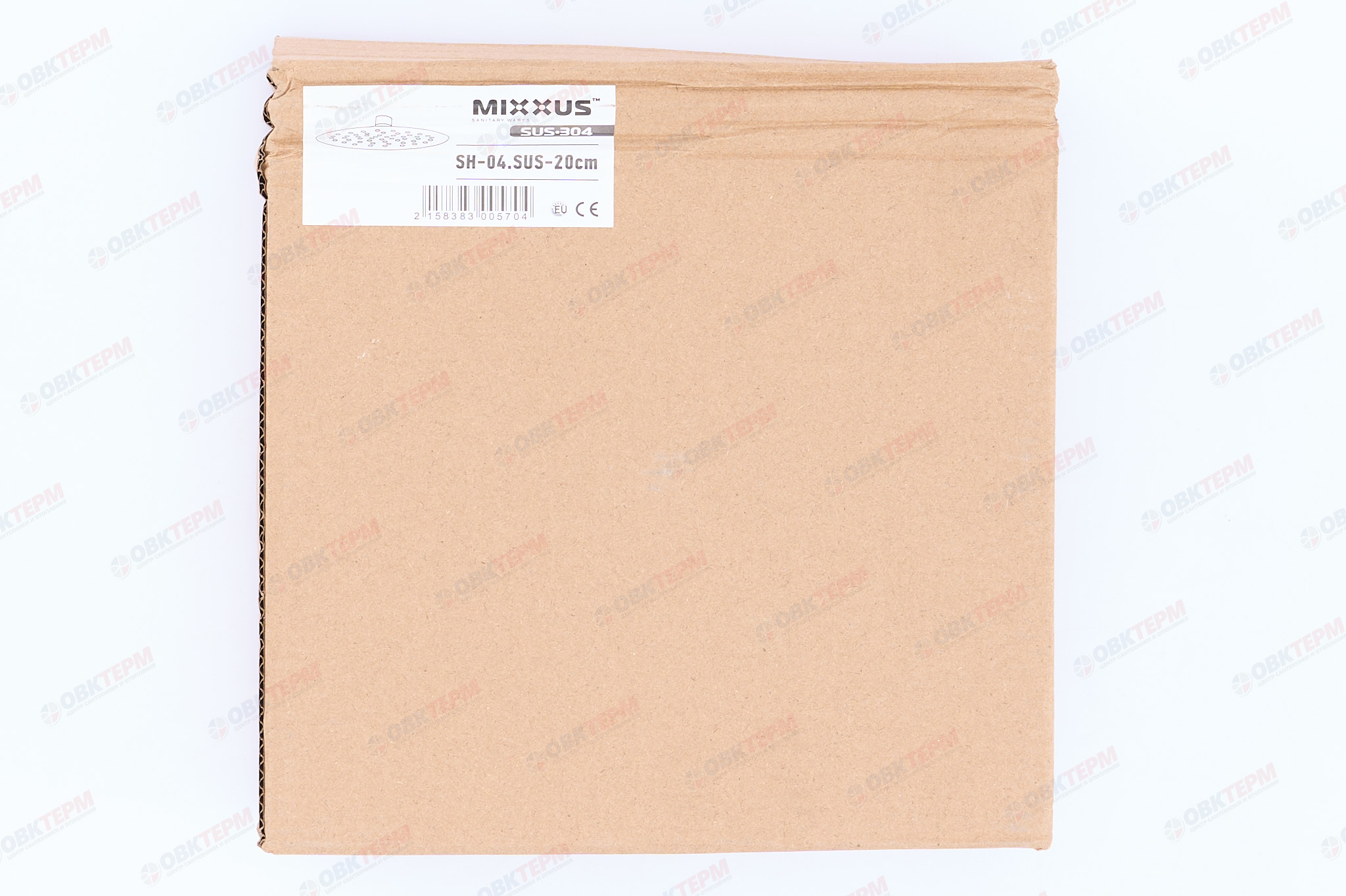 Насадка д/душа тропическая MIXXUS SH-04 из нерж. стали SUS304   (30 шт/ящ) - Изображение №5