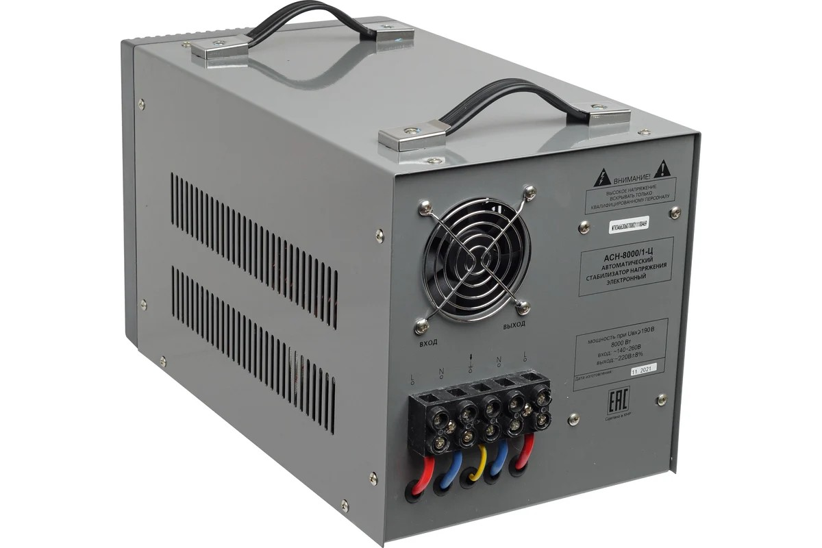Стабилизатор ACH  - 8000/1-Ц  Ресанта - миниатюра №9