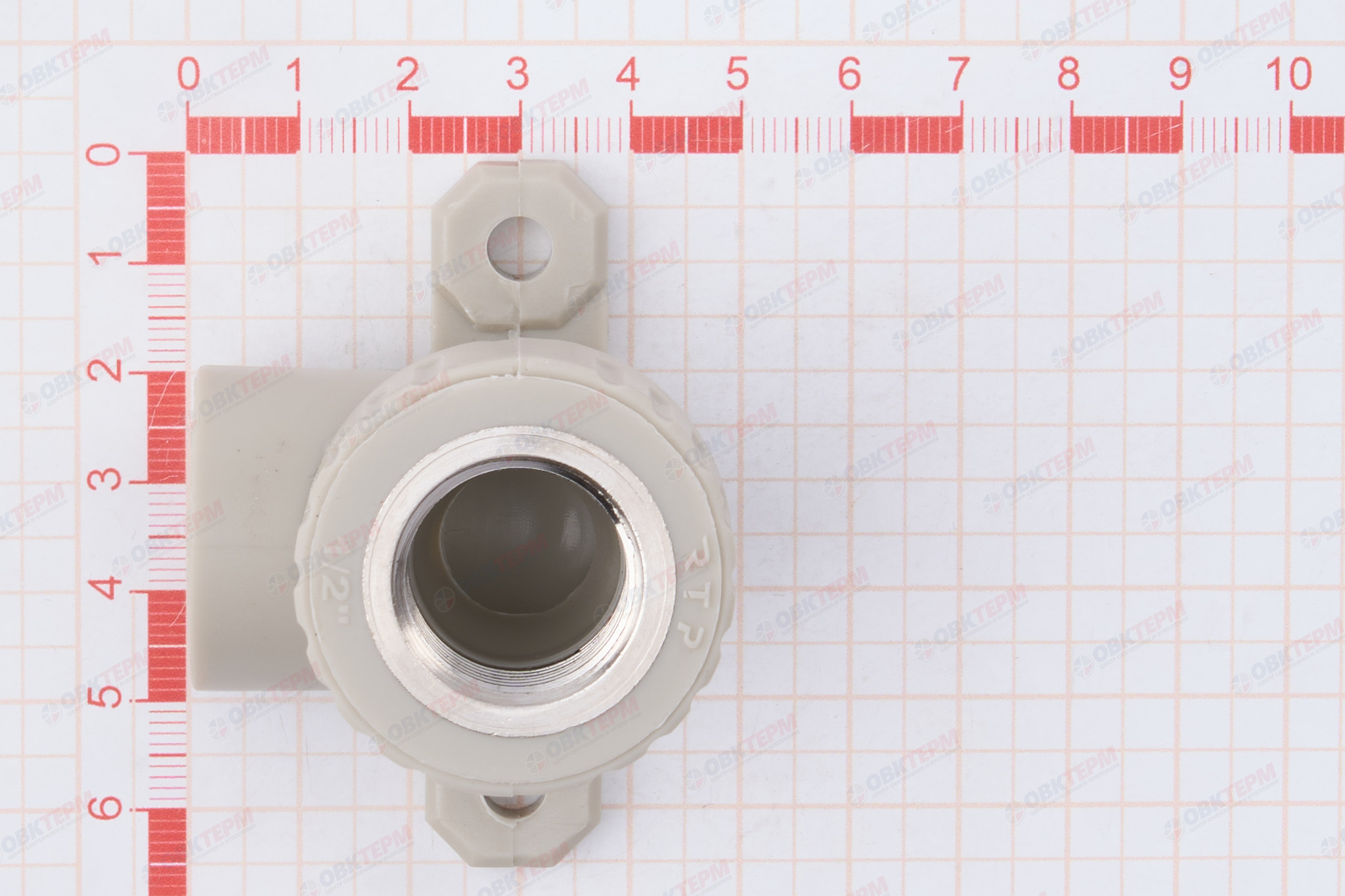 Угол монтажный  20 * 1/2" В   СЕРЫЙ     (RTP)    (75/25) - Изображение №4