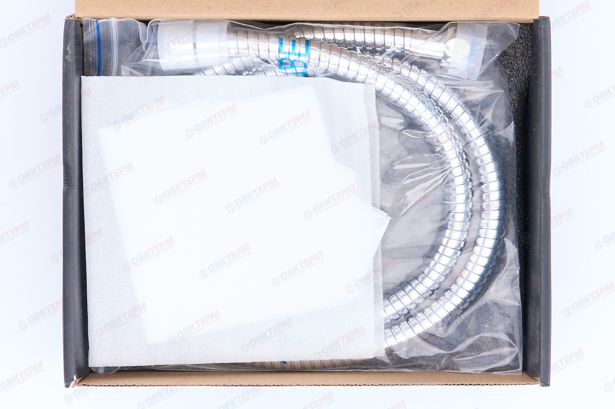 Смеситель с гигиеническим душем GAPPO G7207-40 латунь /хром /термостат - миниатюра №7