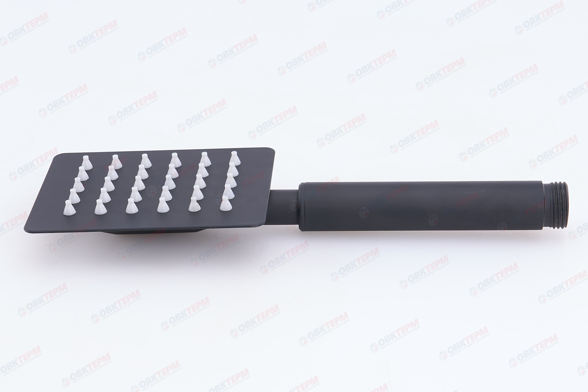 Лейка д/душа ручная MIXXUS SH-02 BLACK из нерж. стали SUS304 ( 1 режим) (120 шт/ящ) - миниатюра №5