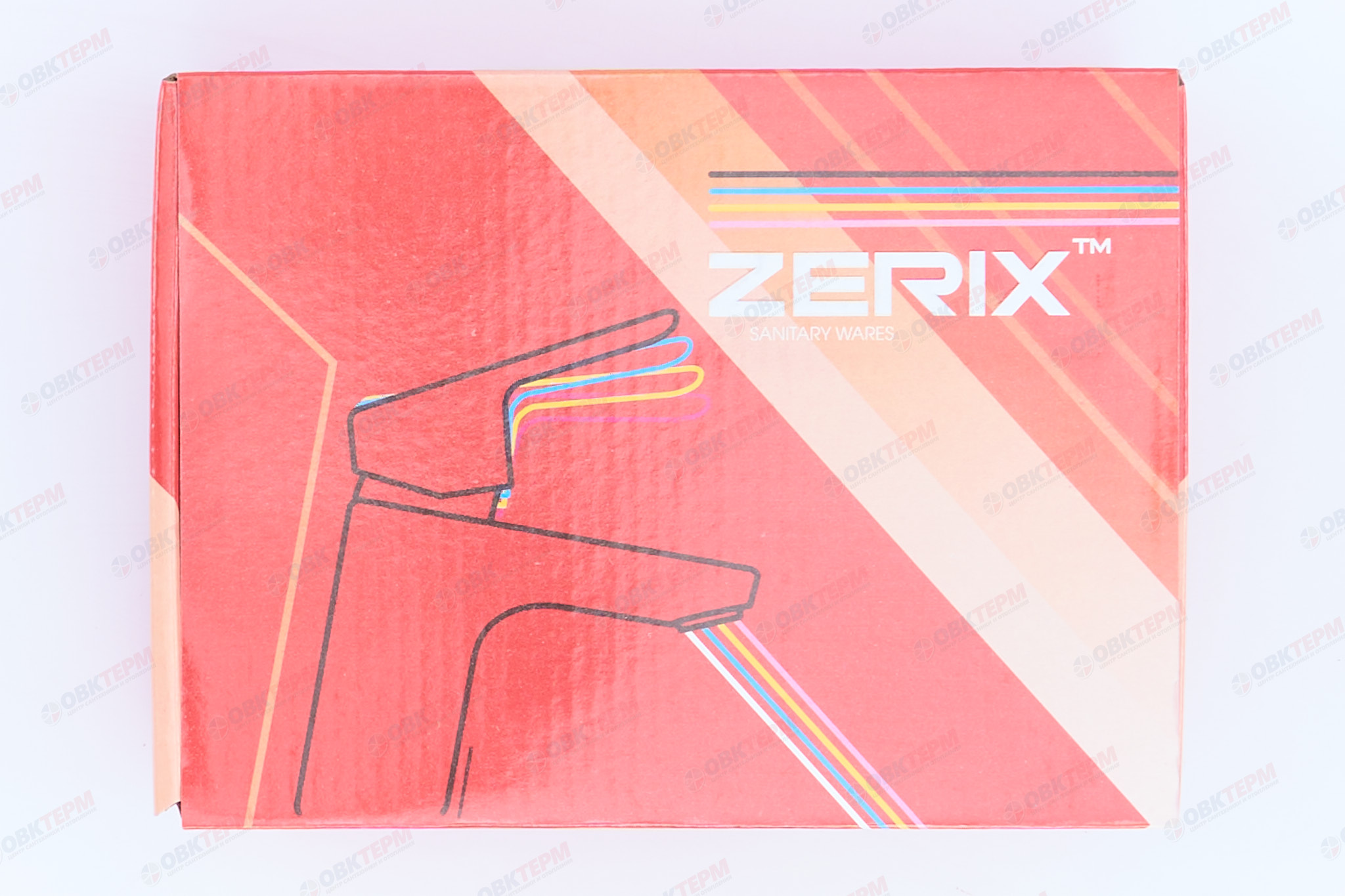 Смеситель д/душ.кабины ZERIX FAB-5  ф25 (10 шт/ящ) - миниатюра №6