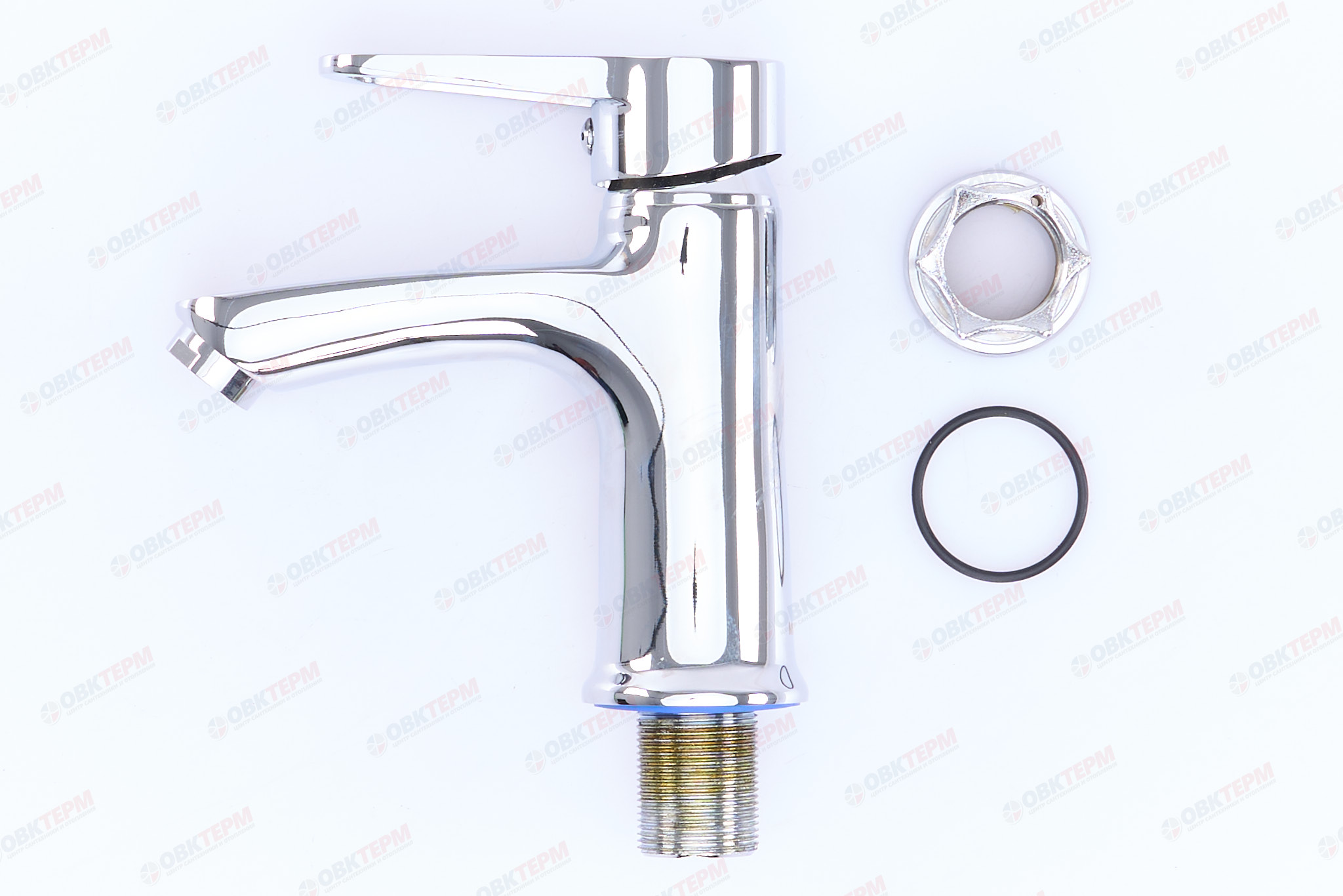 Смеситель д/умывальника MIXXUS ELVIS 001 (NUT) (без подводки) Ø35 ГАЙКА (12 шт/ящ) - Изображение №3