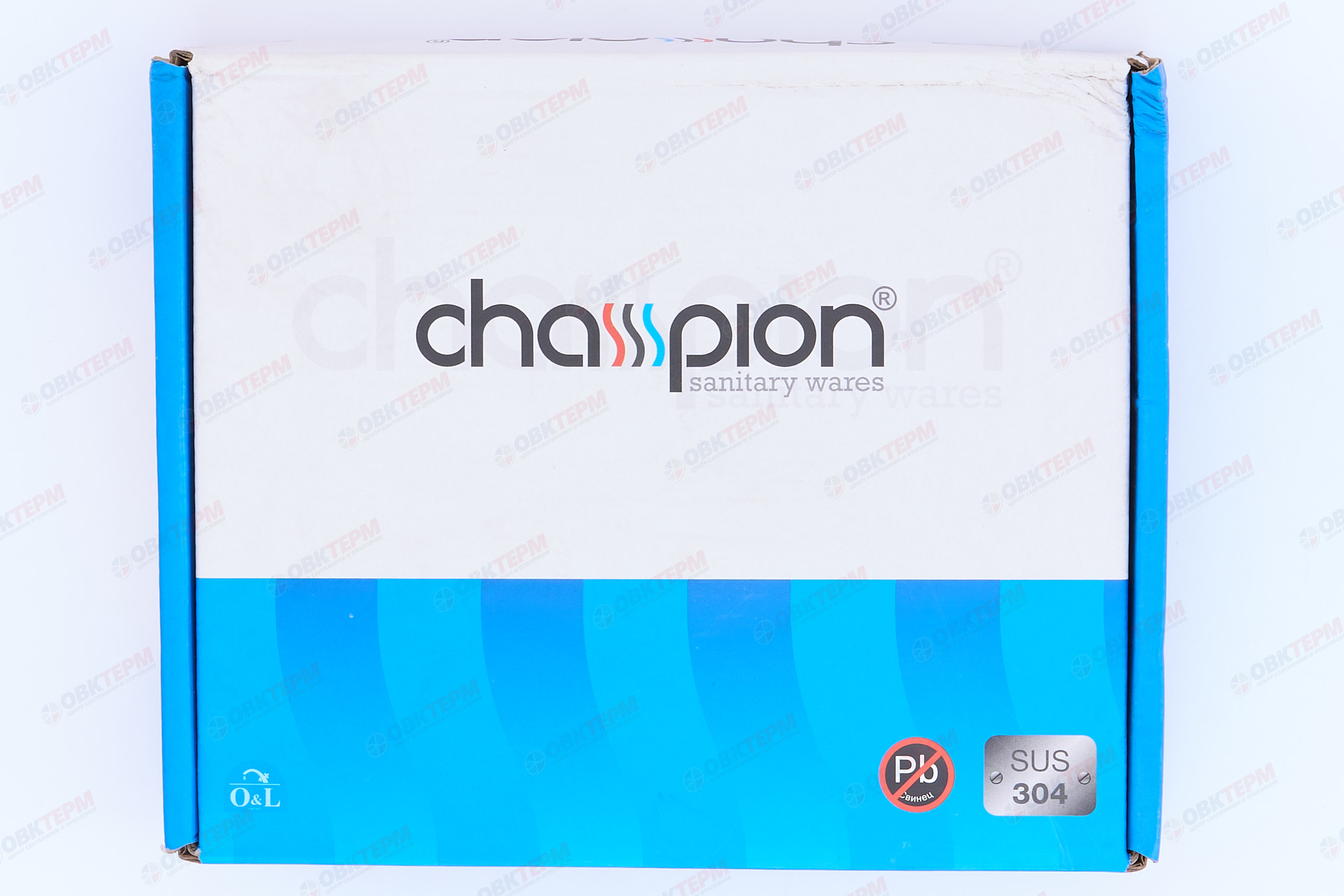 Смеситель д/умывальника нерж/сталь CHAMPION SUS-001-A BLACK (10 шт/ящ) - миниатюра №6