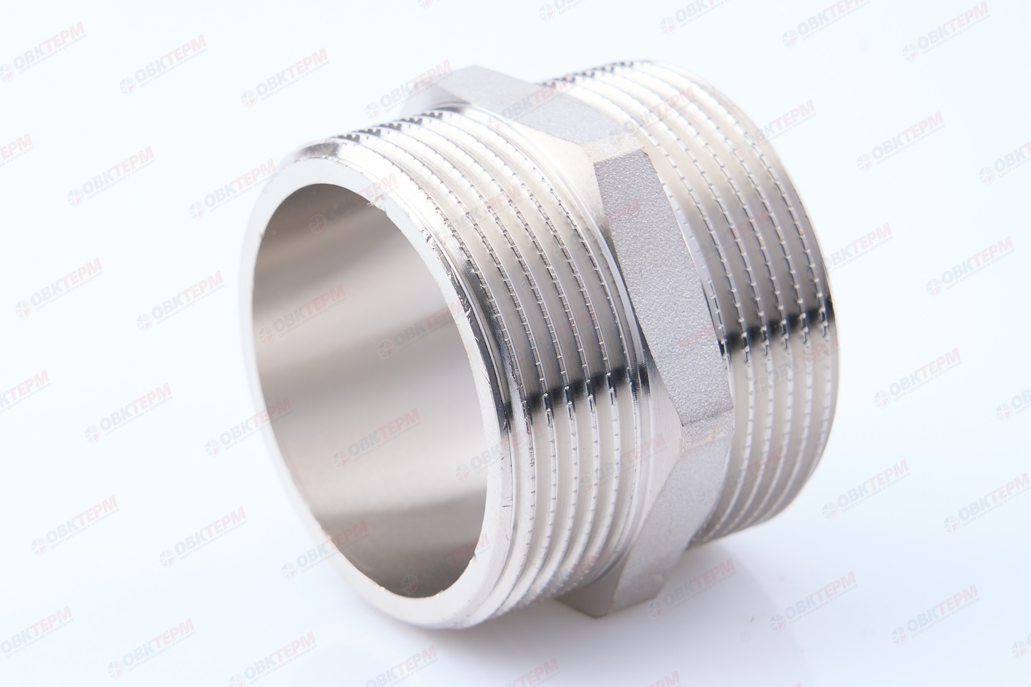 Ниппель 1 1/2"      Никель ZEISSLER   (40/5) - Изображение №1