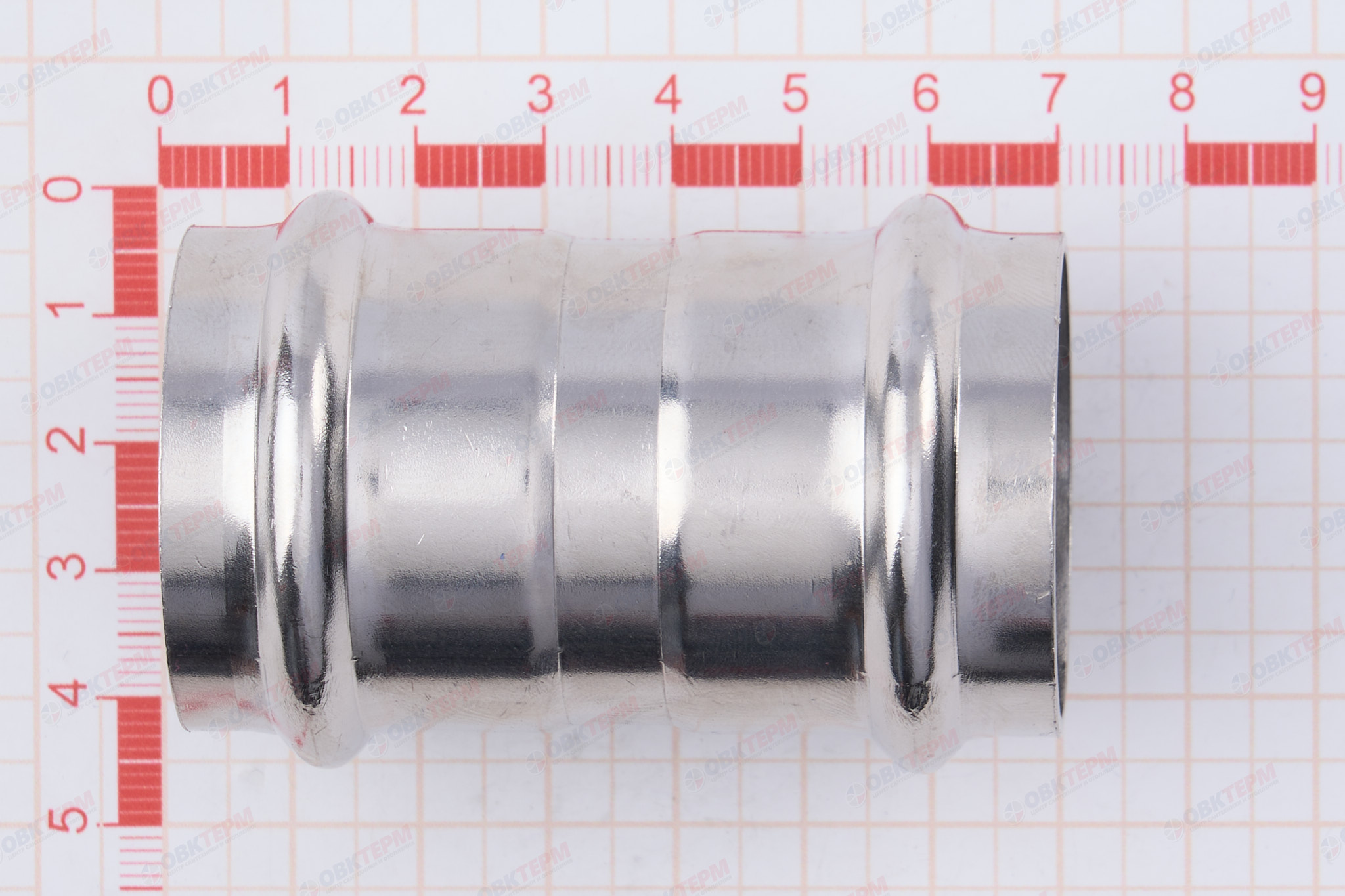 Муфта пресс из нерж.ст.   35  х 35   TIM  (40/5) - Изображение №4