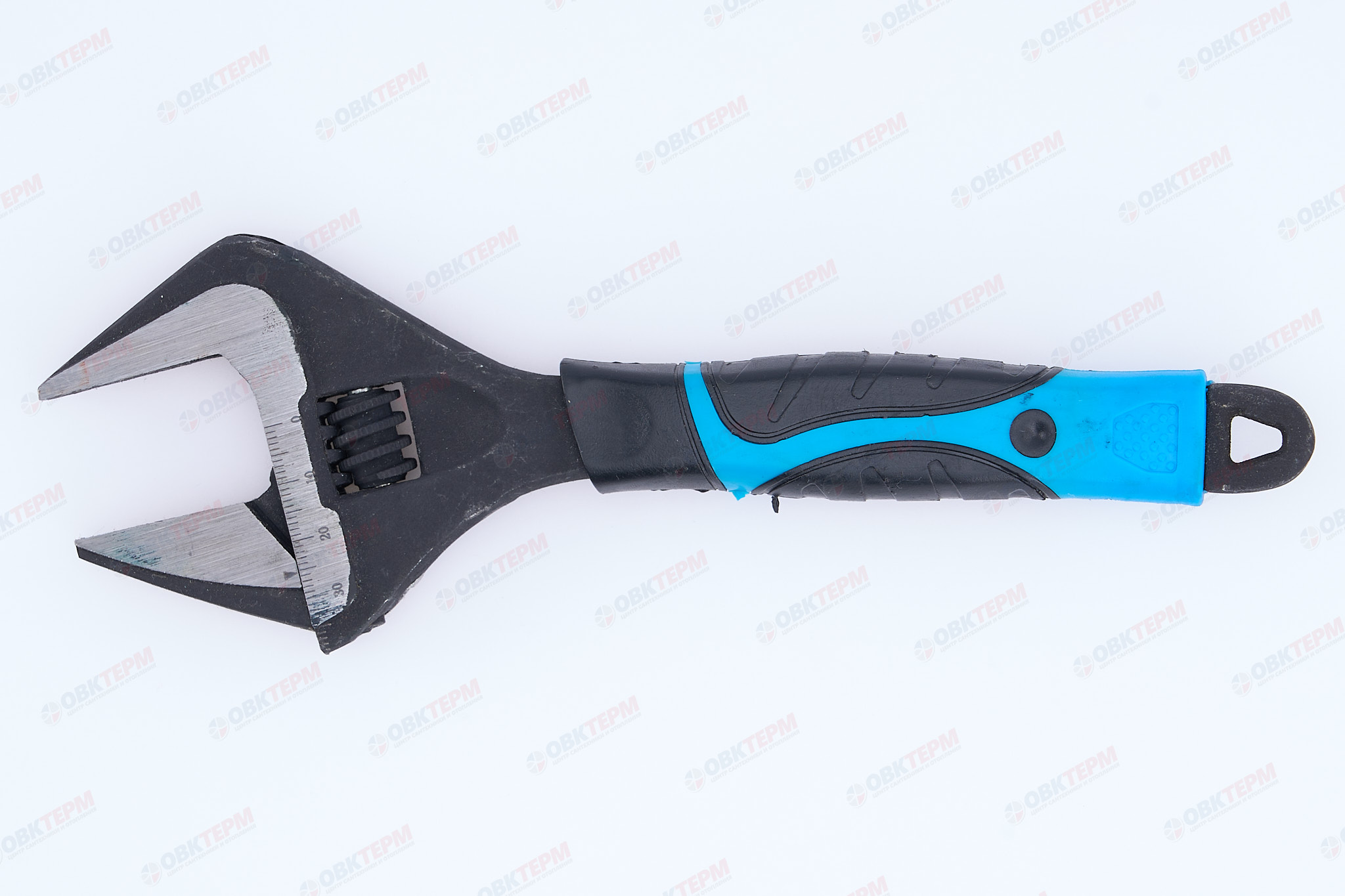 Ключ разводной 200 мм с тонкими губками, 2К рукоятка ТУНДРА - миниатюра №6