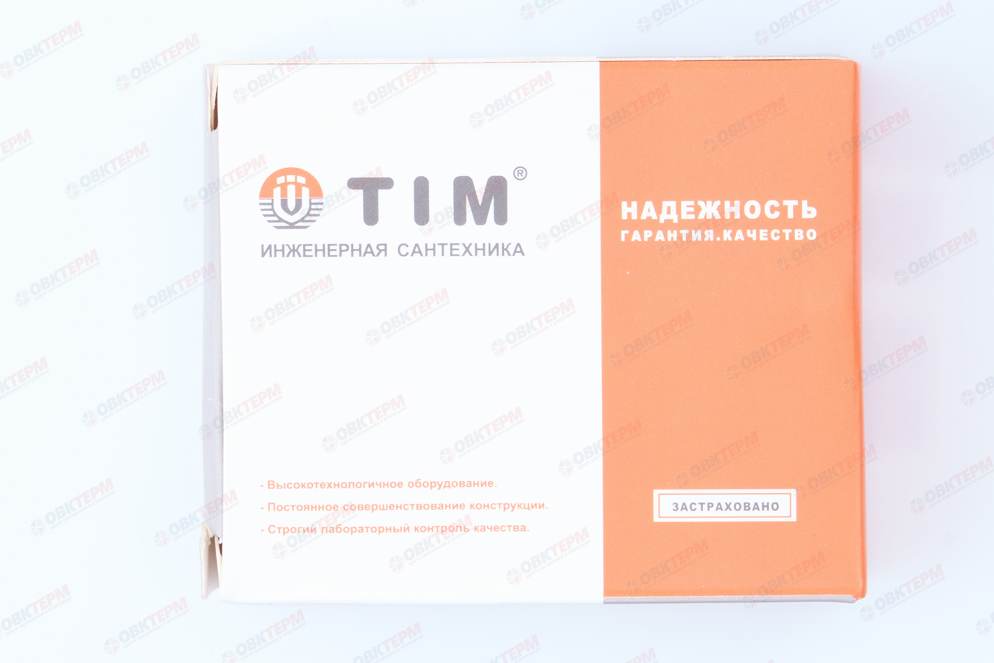 Кран для подкл. с/т приборов   угловой    TIM     1/2" - 1/2", хром.  с сеткой   (1шт/60ящ) - миниатюра №9