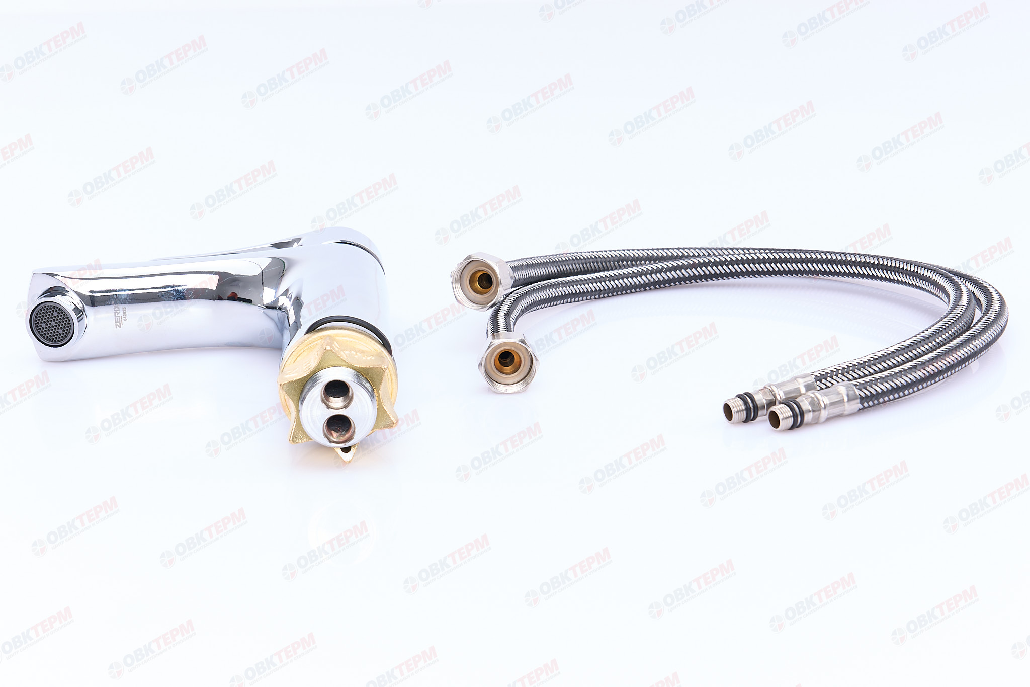 Смеситель д/умывальника ZERIX JXF1-A445  (10 шт/ящ) - Изображение №4