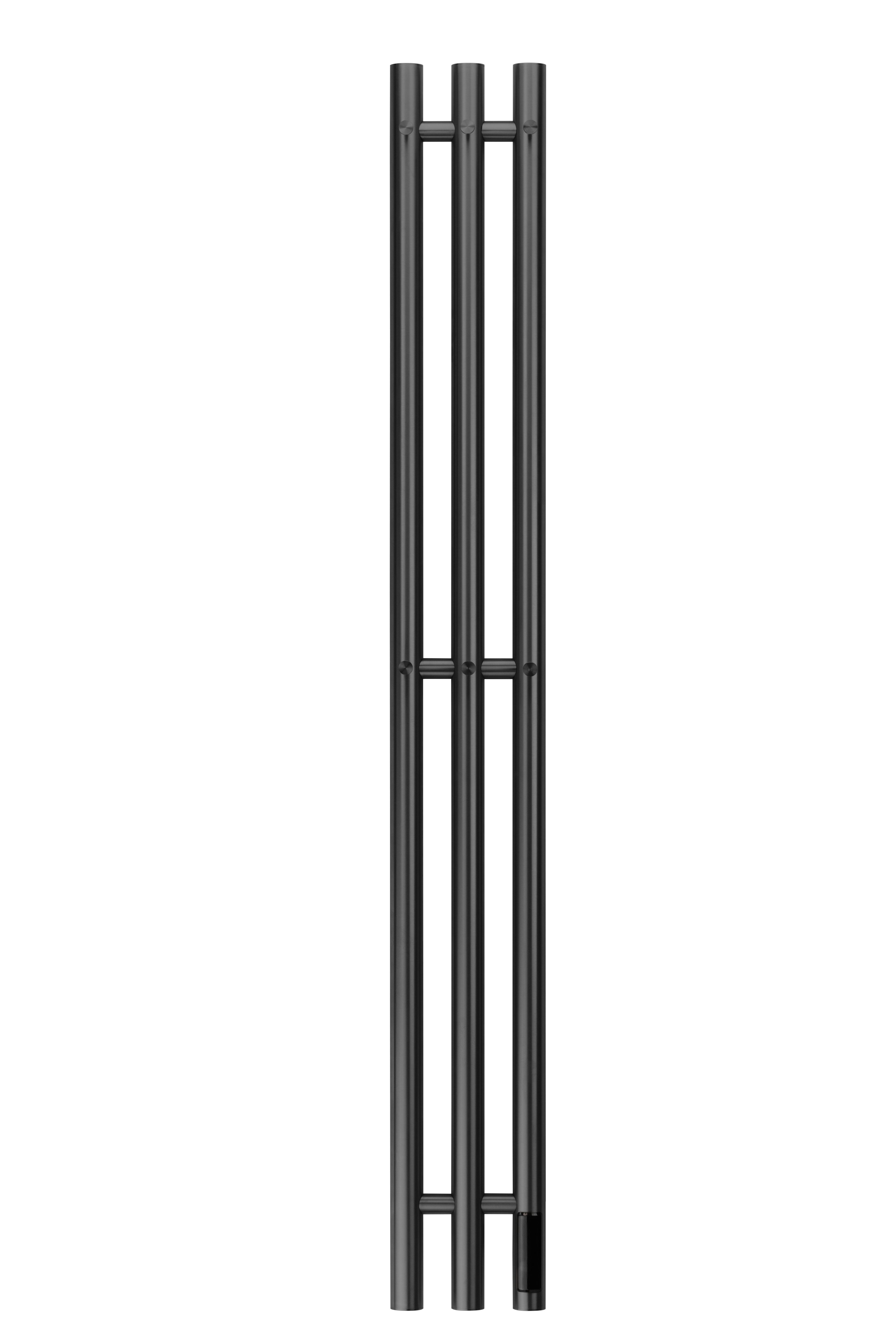 Полотенцесушитель электрический Domamir Papa-K 1200x120 OS (оужейная сталь) - Изображение №1