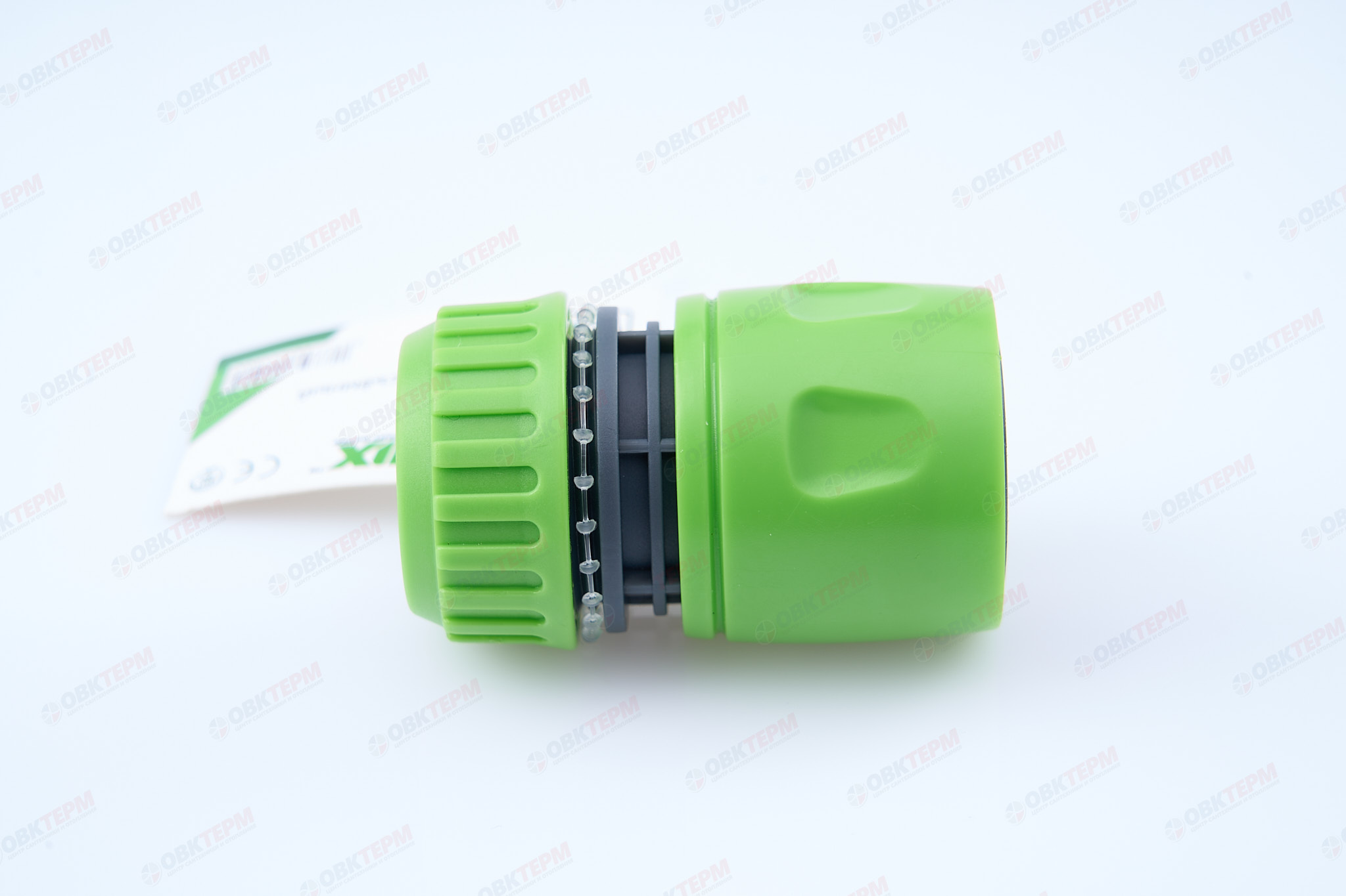 Коннектор быстросъёмный для шланга  1/2" (ABS) (240/60 шт)  PLAMIX PL-401 - Изображение №2