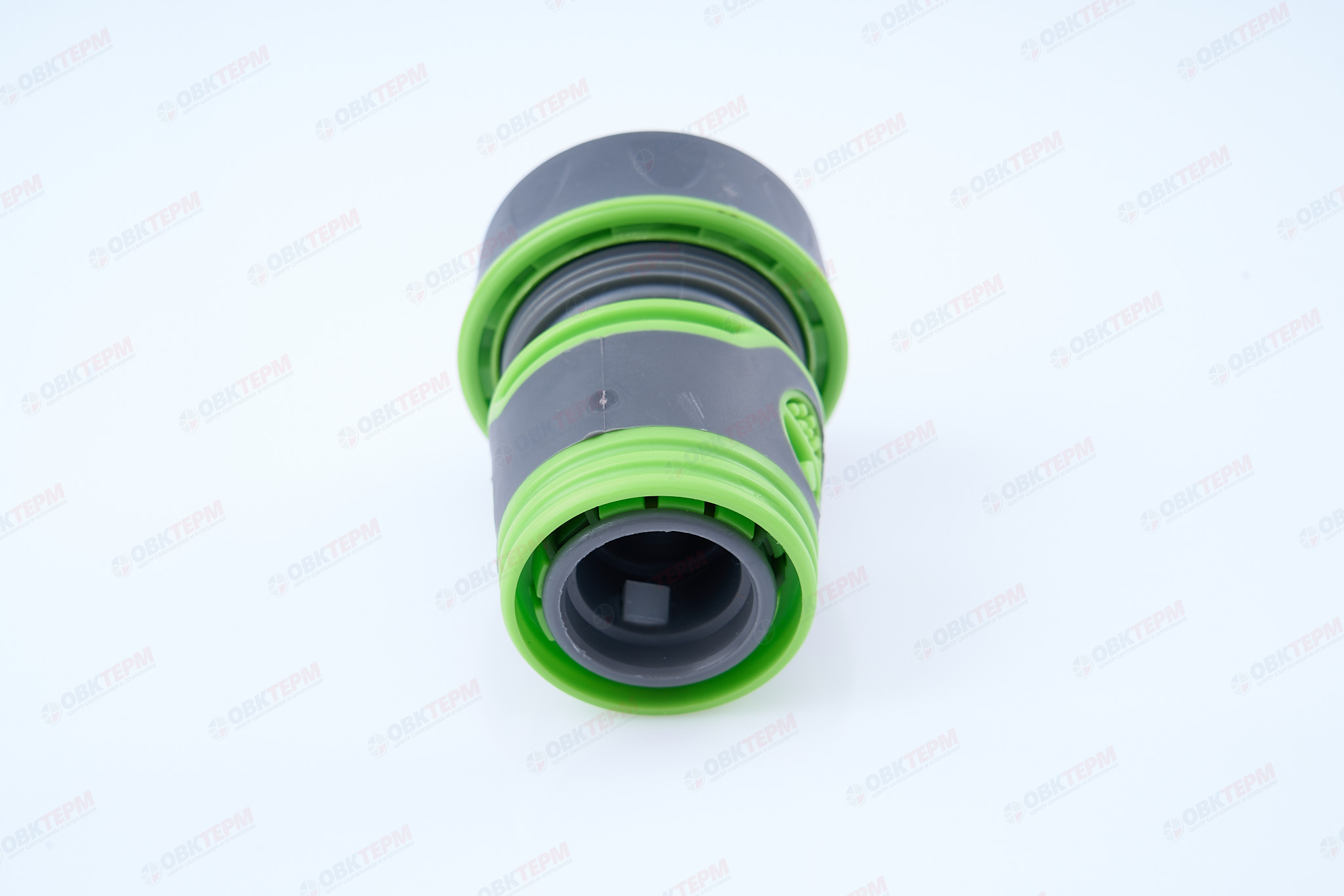 Коннектор быстросъёмный для шланга  3/4" (ABS, TPR, PP, блистер) (240/24 шт)PLAMIX/CRAB PRO PL-4525 - Изображение №4