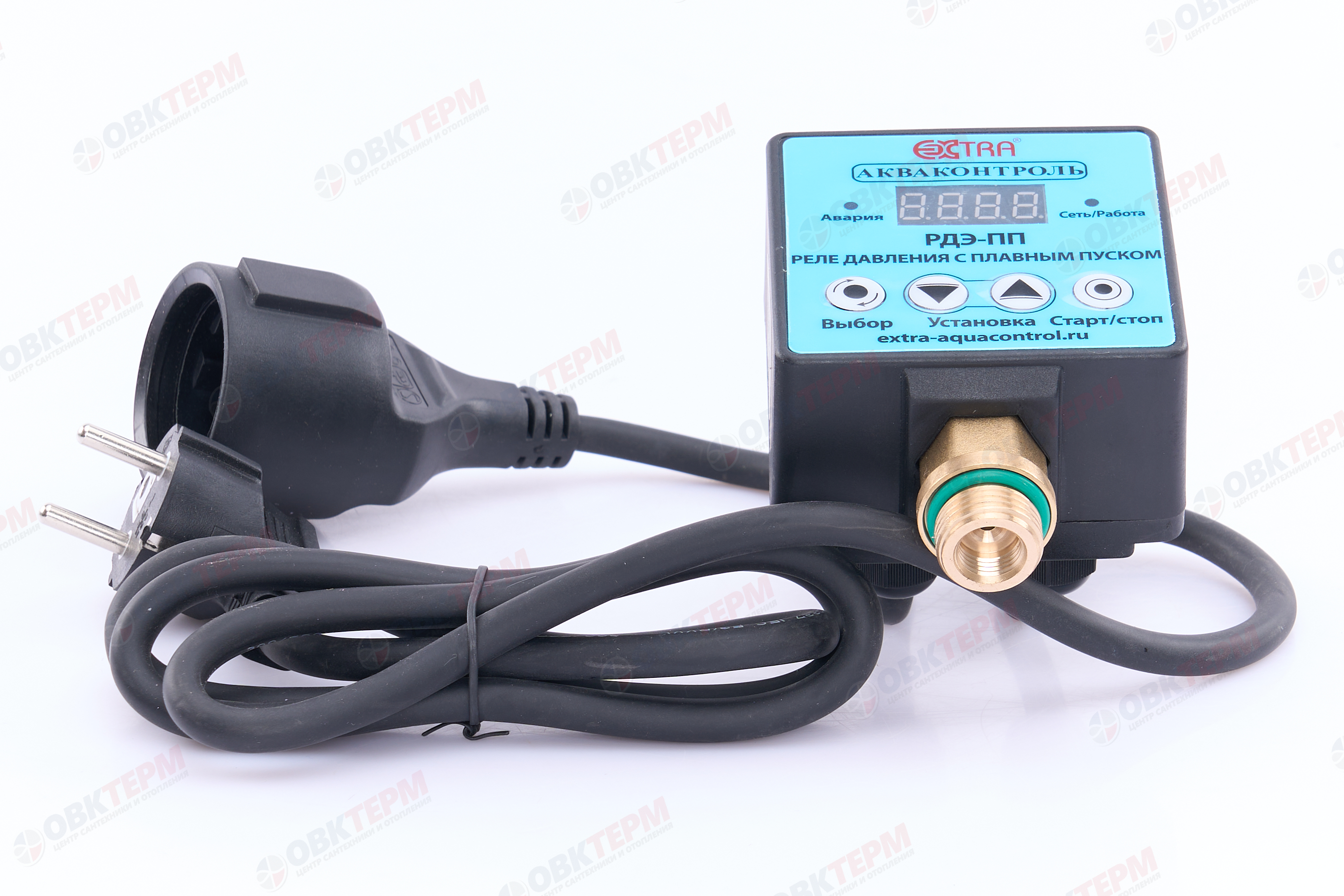 Реле давления электронное Extra  РДЭ-10-3.3-ПП  Акваконтроль с плавным пуском для насоса (3,3кВт) - Изображение №4