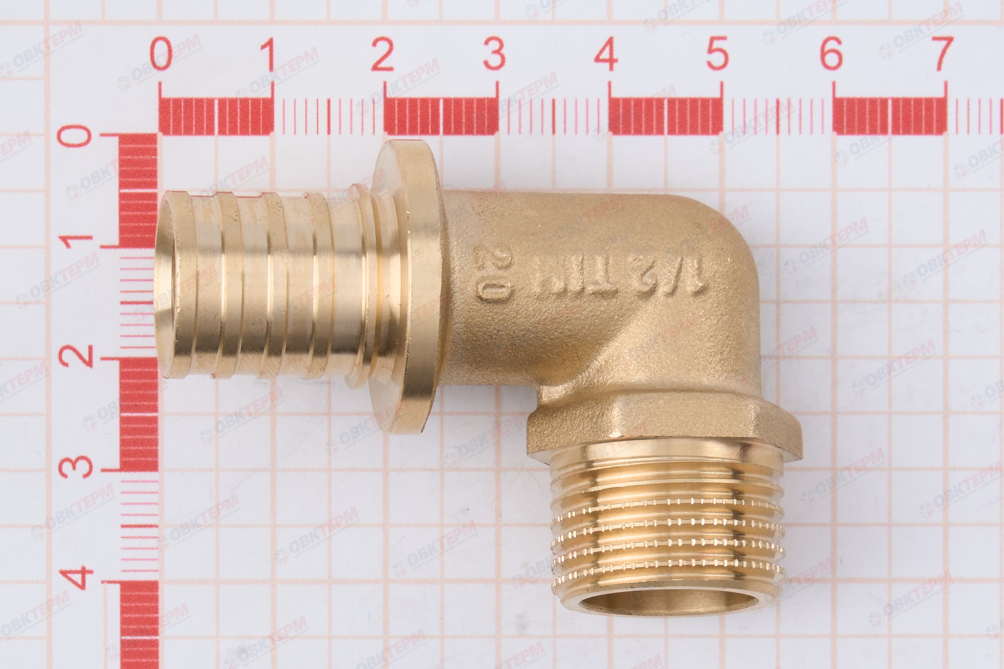 Угол  аксиальный  20-2,8  х 1/2"н   TIM   (120/5шт) - Изображение №4