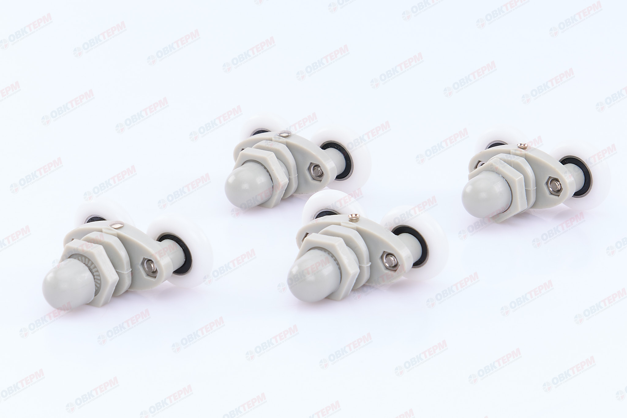 Ролик дверной 25мм эксцентрик двойные комп на дверь ER (блистер) - Изображение №2