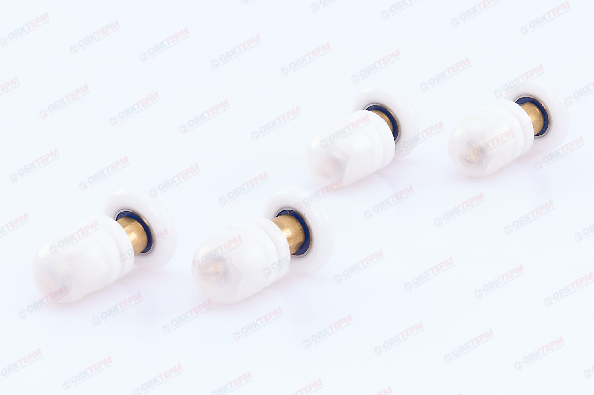 Ролик дверной 25мм эксцентрик одинарные комп на дверь  (блистер) - Изображение №2