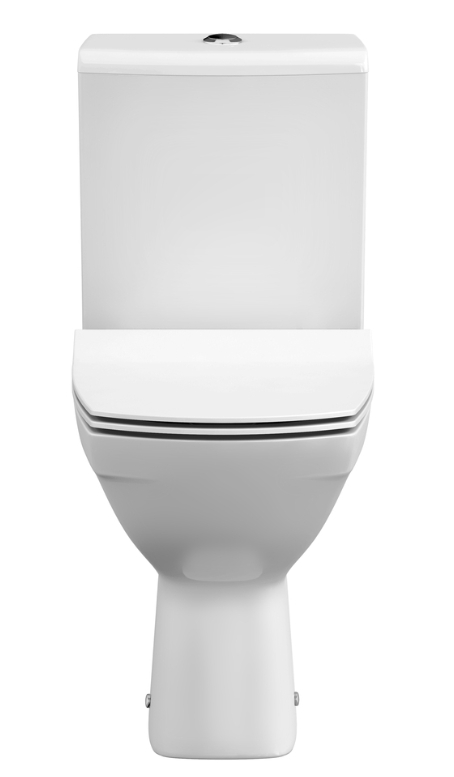 Унитаз-компакт Cersanit CARINA NEW CLEAN ON 011 3/5, дюропласт, SC, easy-off, белый - изображение №1