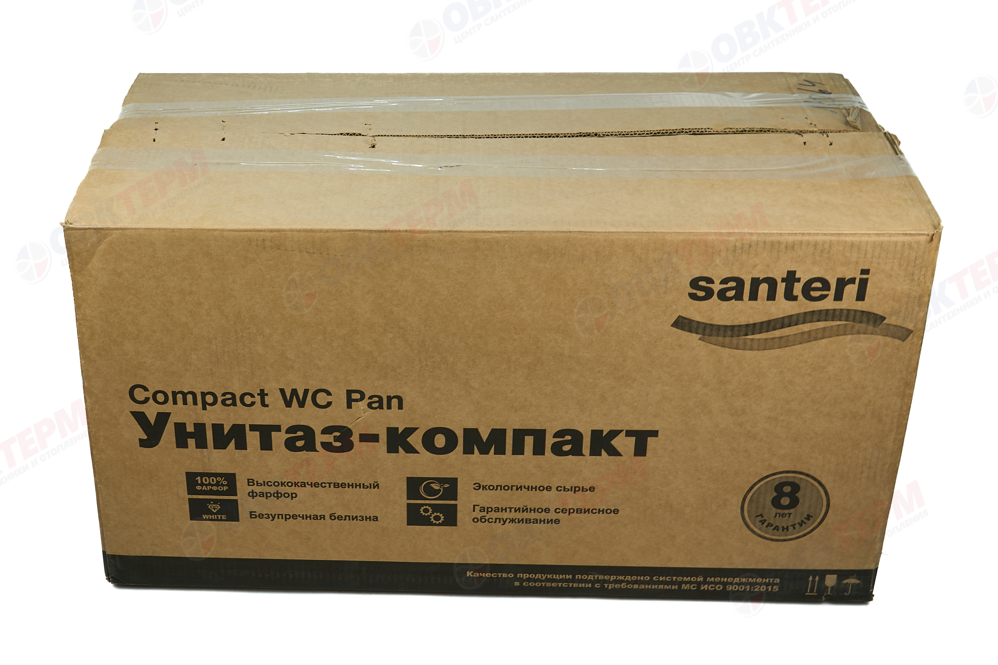 Унитаз-компакт Santeri "УЛЬТРА" (ант.вспл.,косой выпуск,1 режим,крышка ПП,ниж.подкл.) Ш380*В790*Г645 - миниатюра №13
