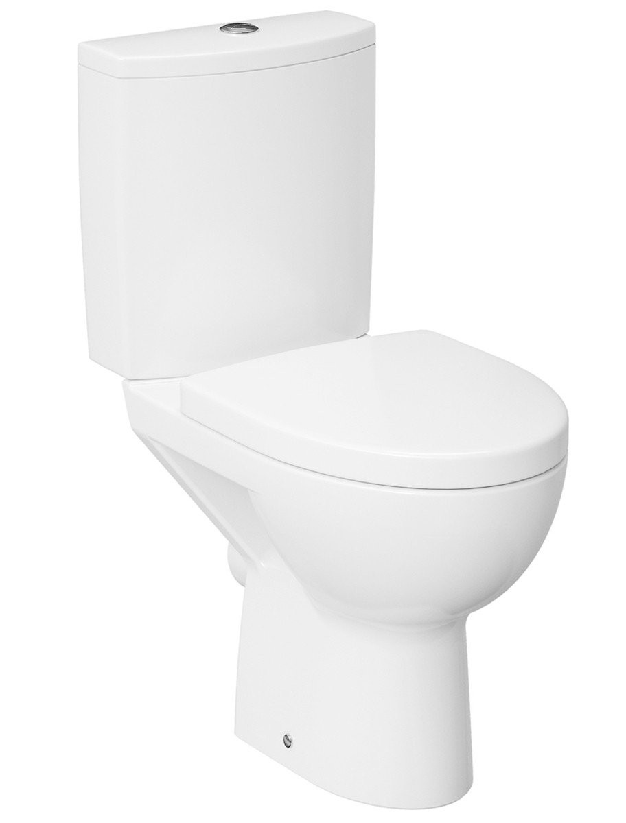 Унитаз-компакт Cersanit PARVA NEW CLEAN ON(прям.вып.,2 реж., дюро,SC, ниж.подкл.)Ш360*В780*Г615 - Изображение №1