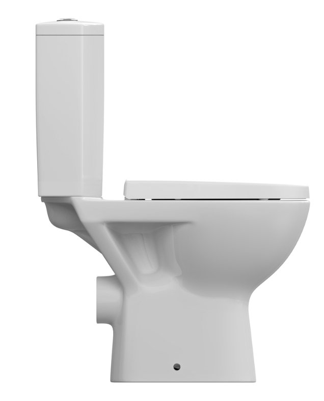 Унитаз-компакт Cersanit PARVA NEW CLEAN ON(прям.вып.,2 реж., дюро,SC, ниж.подкл.)Ш360*В780*Г615 - Изображение №4