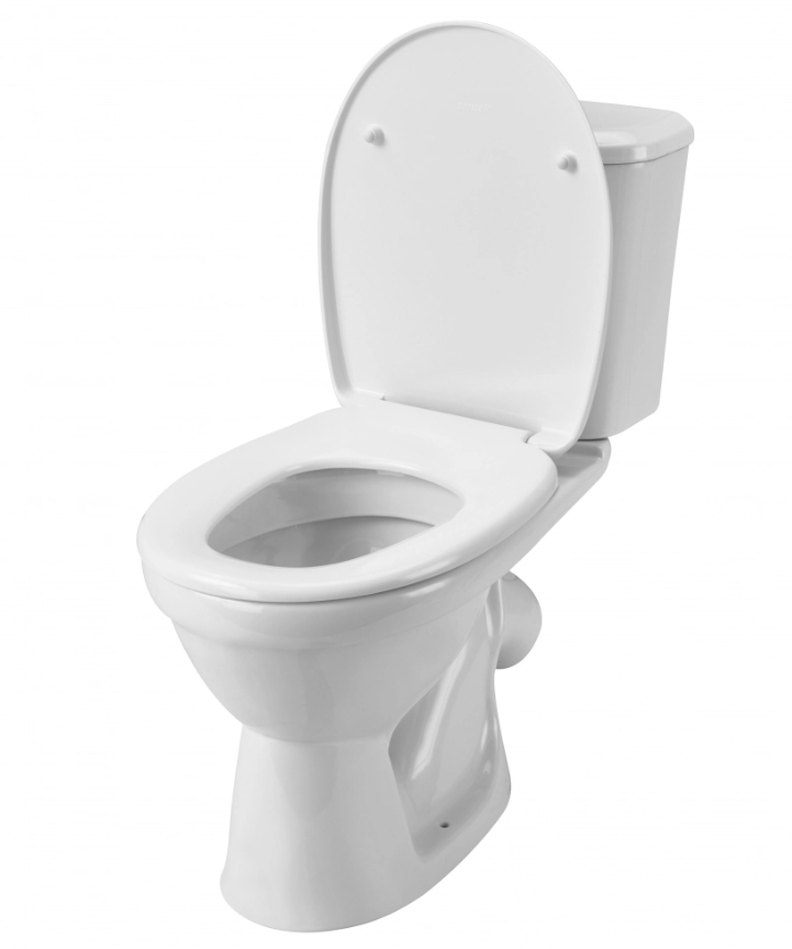 Унитаз-компакт SANTEK Бриз  (косой выпуск, 2 режима, крышка дюр.,ниж.подкл.)       Ш370*В780*Г653 - миниатюра №7