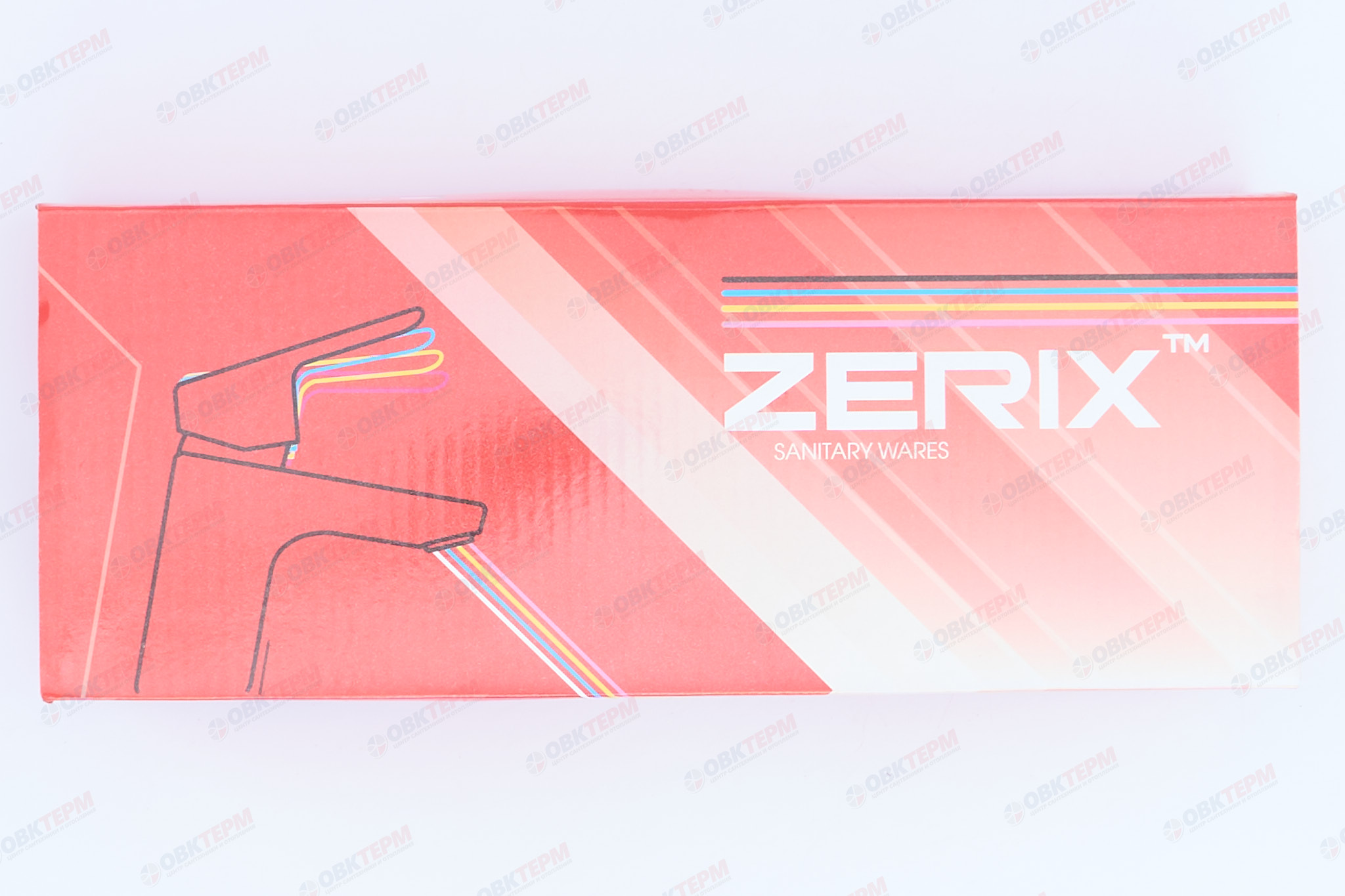 Смеситель д/кухни нерж/сталь ZERIX GTA-005  настенный 10 шт/ящ - миниатюра №6