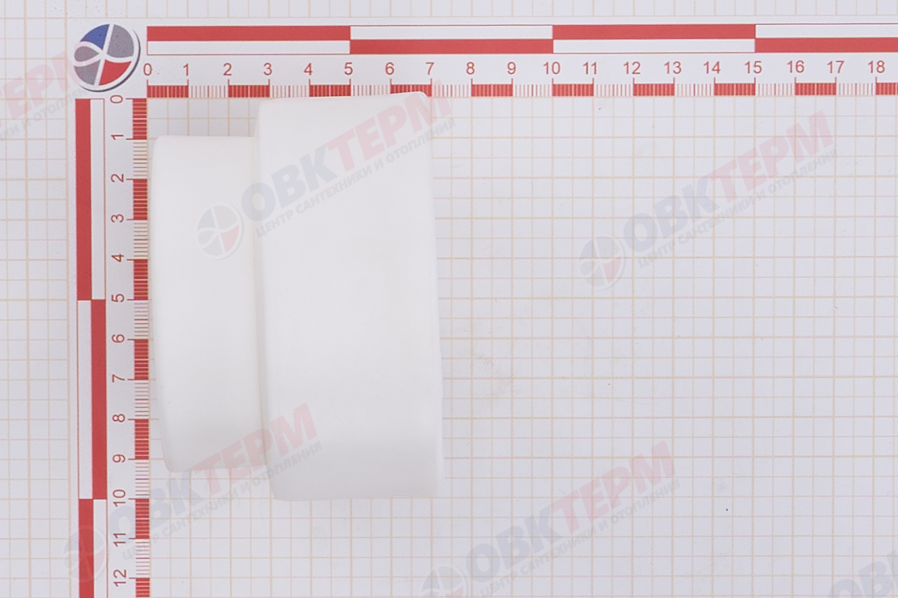 Муфта переход.  ВВ  75*63   БЕЛАЯ PP-R   (RTP)    (40/5) - миниатюра №6