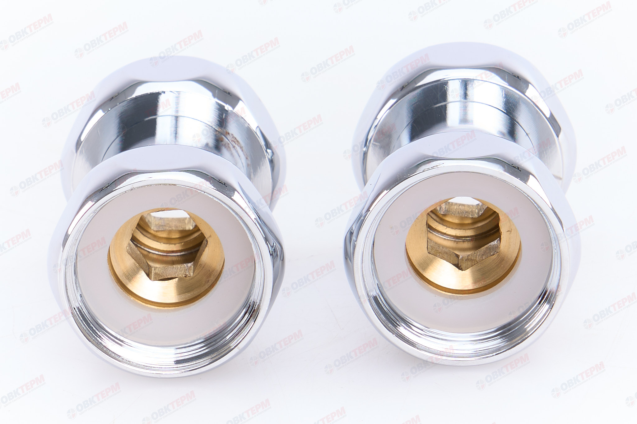 Соединитель для полотенцесушителя  1" - 1" ВВ (пара) TIM - Изображение №3