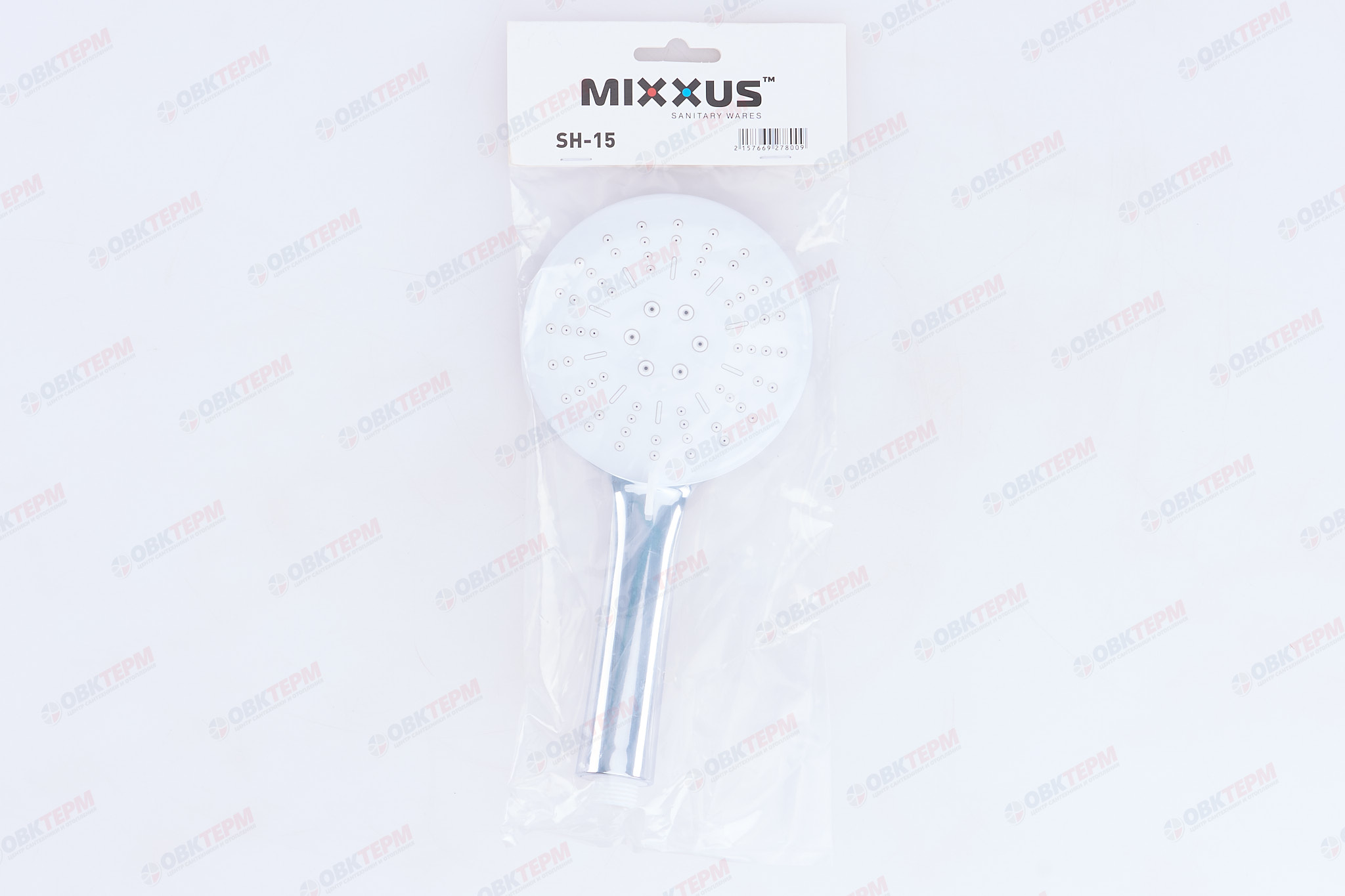 Лейка д/душа ручная MIXXUS SH-15 ( 3 режима)  (100 шт/ящ) - миниатюра №7