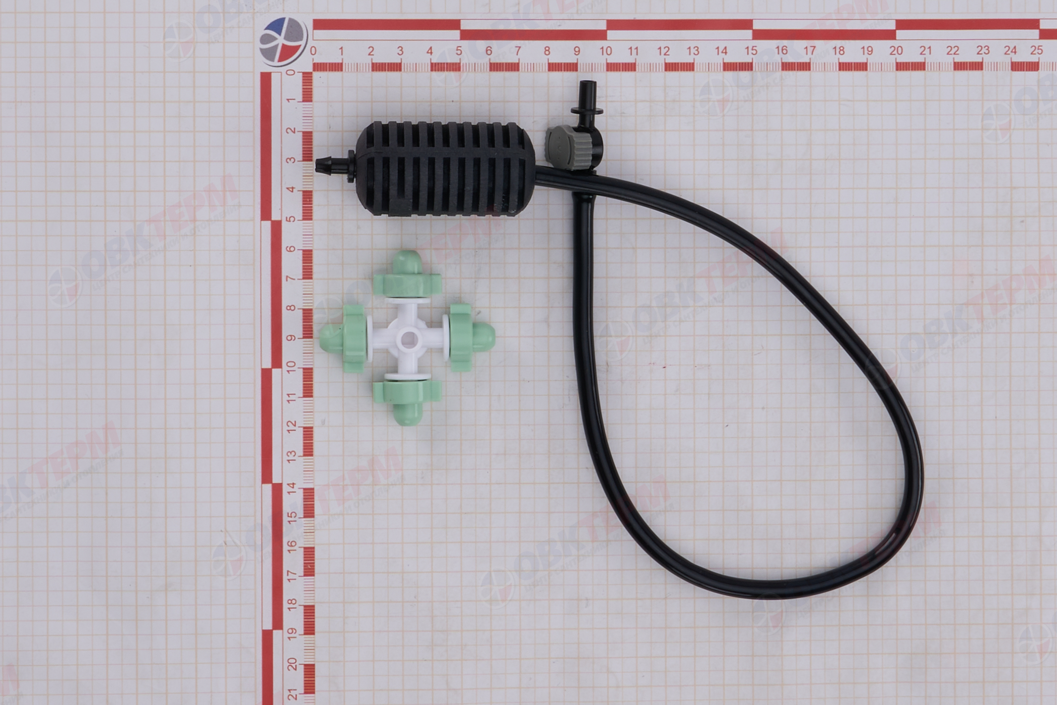 Набор для туманообразования подвесной с грузом (22л/ч.2,5 атм,радиус1,5-2м.) 6шт/комплект  GN-413 - Изображение №5