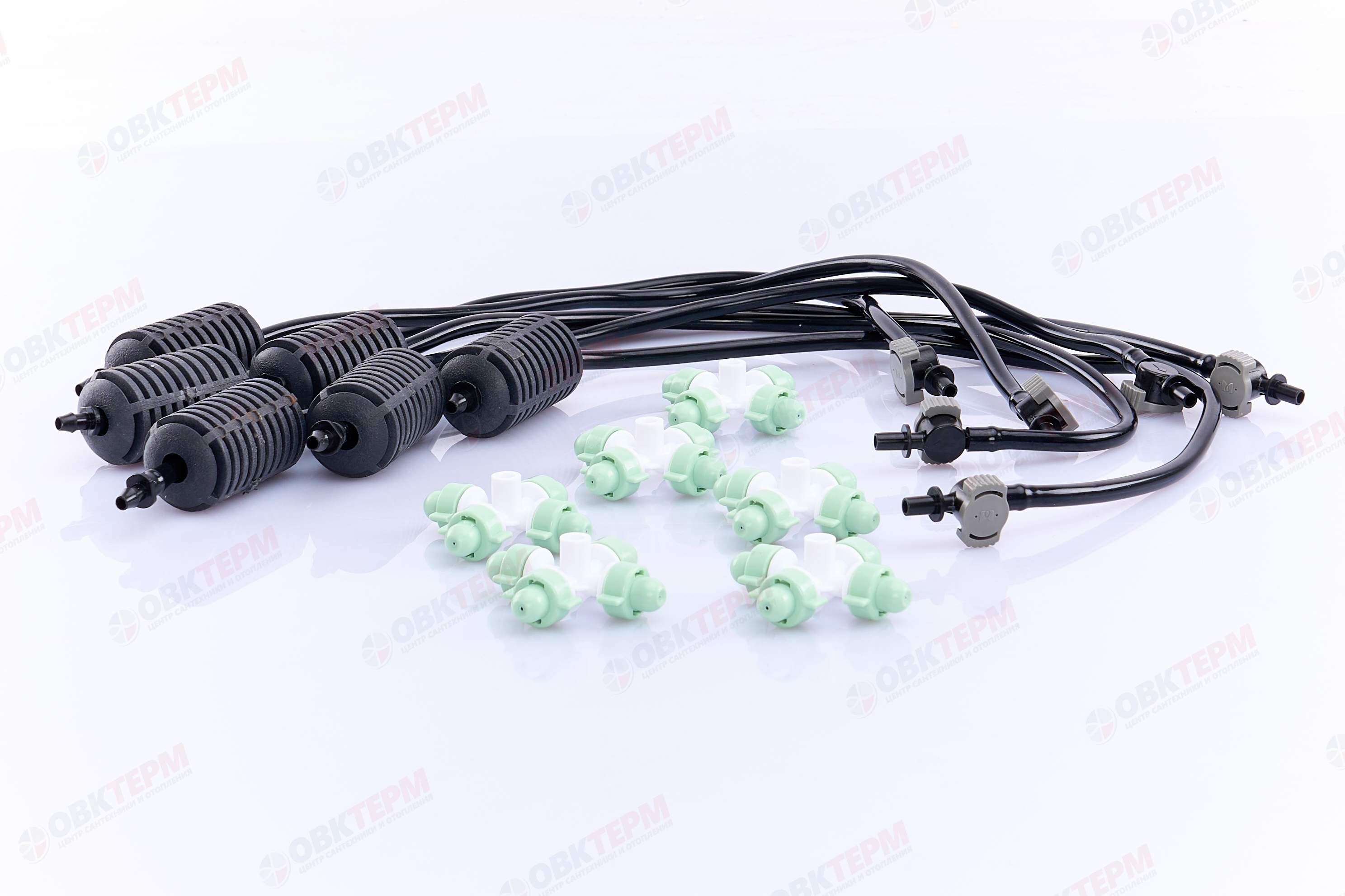 Набор для туманообразования подвесной с грузом (22л/ч.2,5 атм,радиус1,5-2м.) 6шт/комплект  GN-413 - Изображение №2