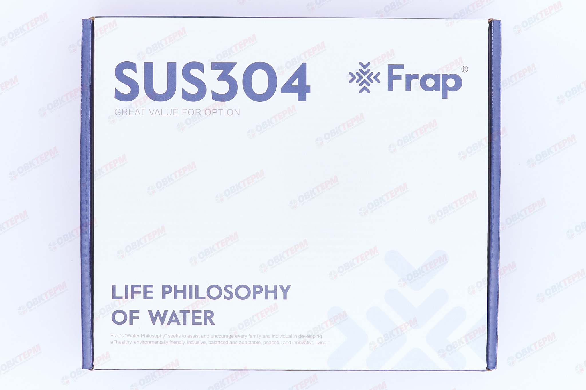 Смеситель д/умывальника FRAР F10806-9 оружейная сталь(Ø35, аэратор М24, на гайке) - миниатюра №10