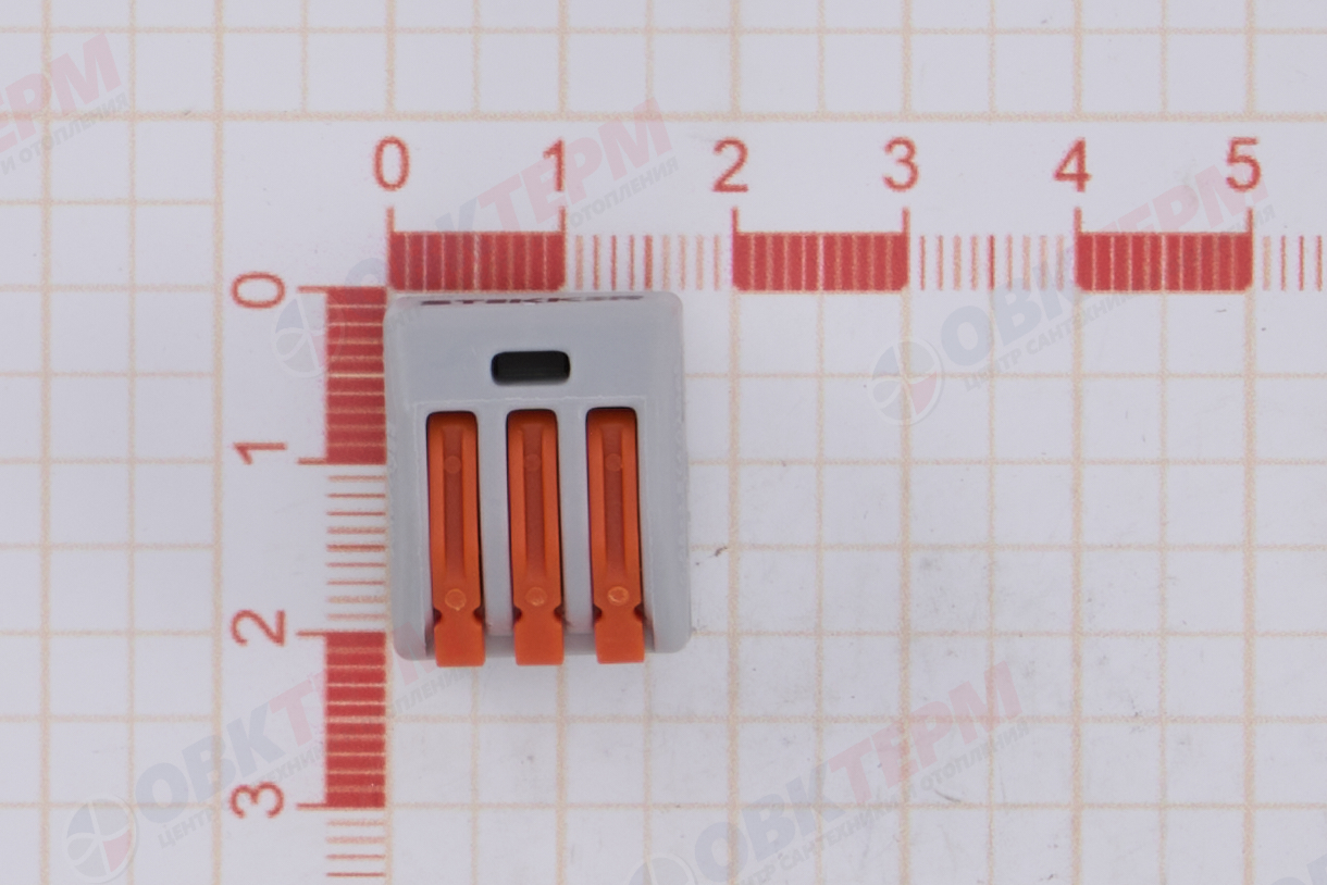 Клемма монтажная 3-проводная, STEKKER LD222-413 (DIY упаковка 5 шт) - миниатюра №9