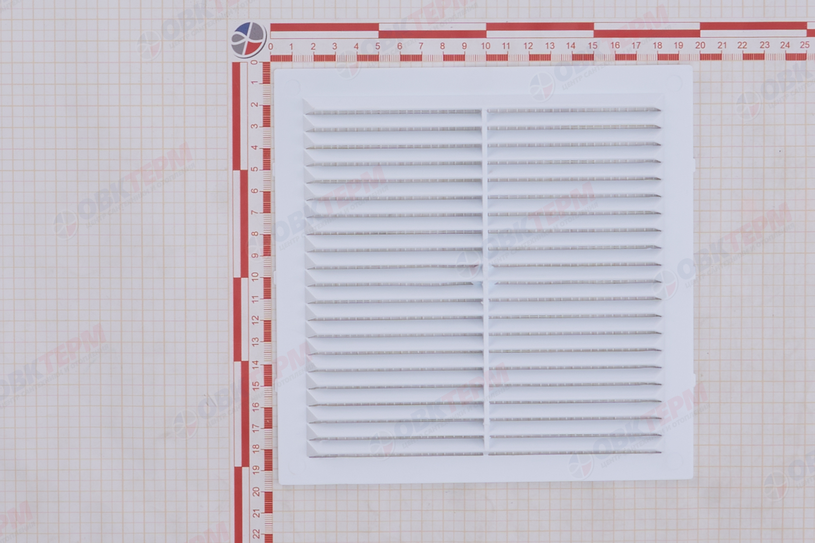 Решетка вентиляционная ЭН Ш190*В190 с антимоскитной сеткой (30шт/уп) Эвент - Изображение №4