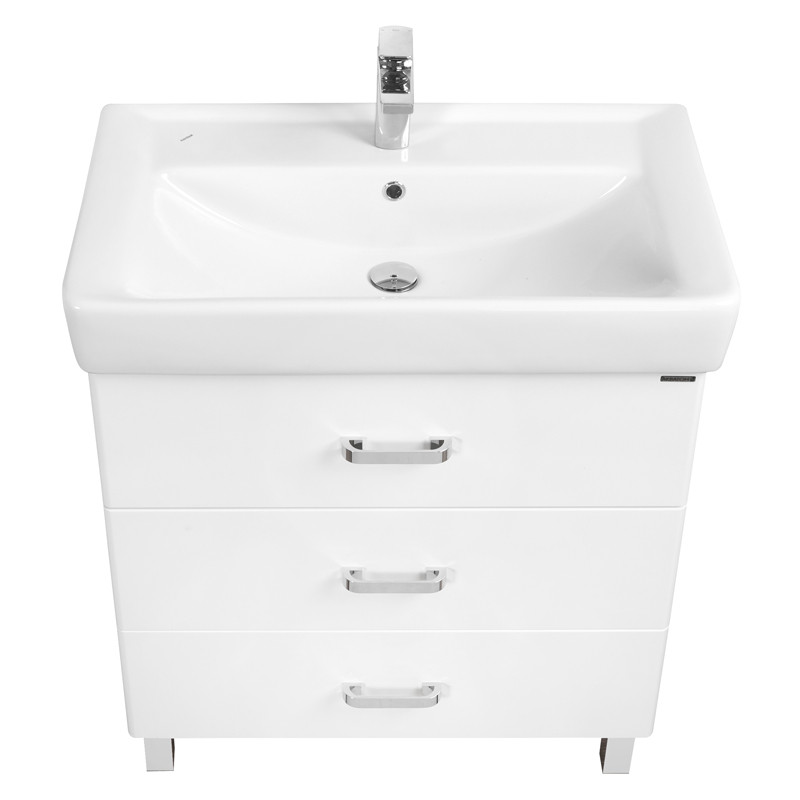 Тумба напольная  60 М Америна Белый (688 x 564 x 442) AQUATON (ум. Тигода 60) - Изображение №2