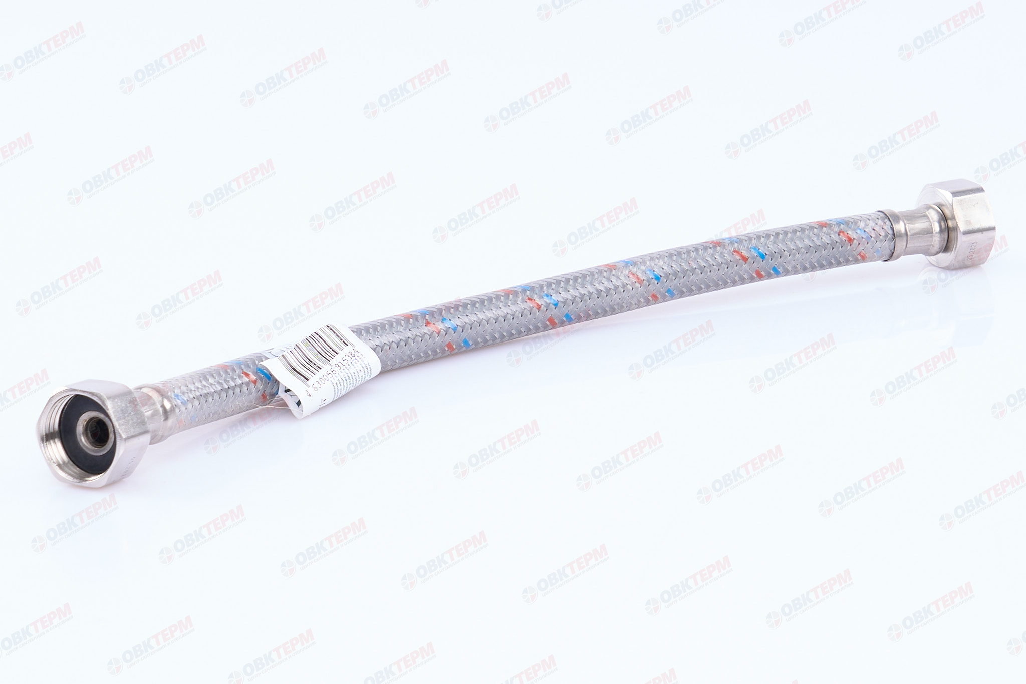 Шланг    1/2"х1/2" ВВ, в силикон.обмотке    30 см  "OVERCON"   (100шт/ящ) - Изображение №2