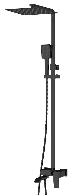 Душ/система со смесителем KOER KB-56007-05 (Цвет черный) (3 шт/ящ) - Изображение №1