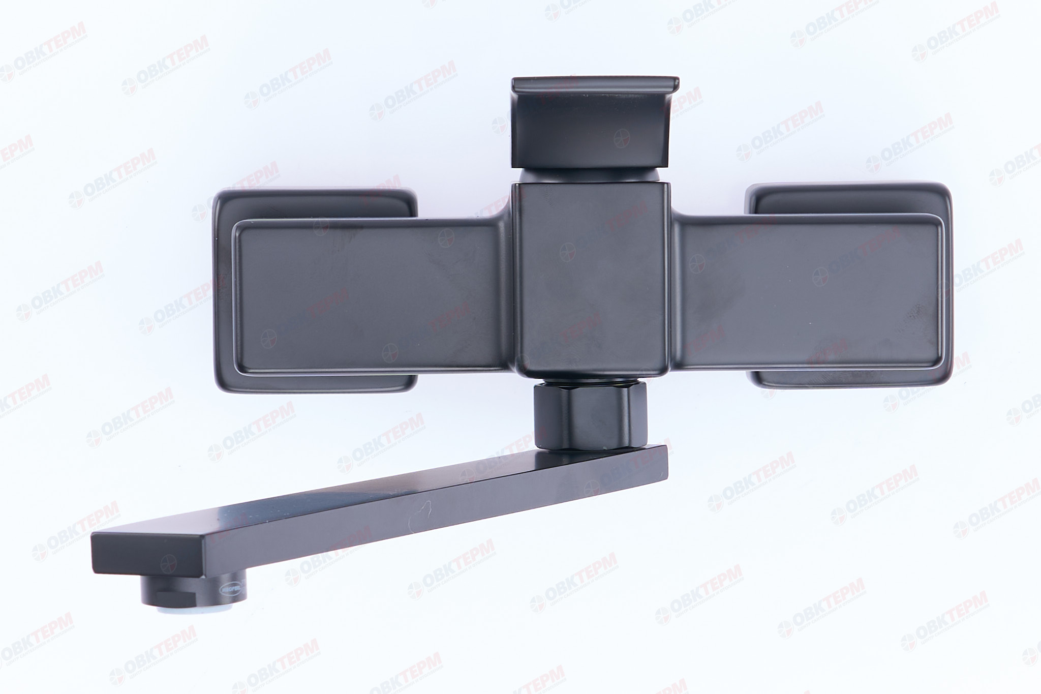 Смеситель д/кухни НАСТЕННЫЙ KOER KB-73010-05 /латунь /35мм (Цвет черный) (8шт/ящ) - Изображение №2