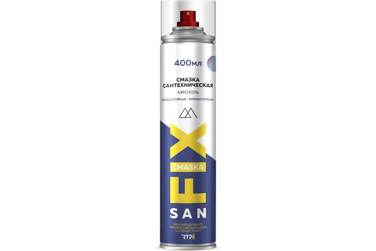 Силиконовая смазка 400 мл (аэрозоль ) Sanfix (12шт) - Изображение №1