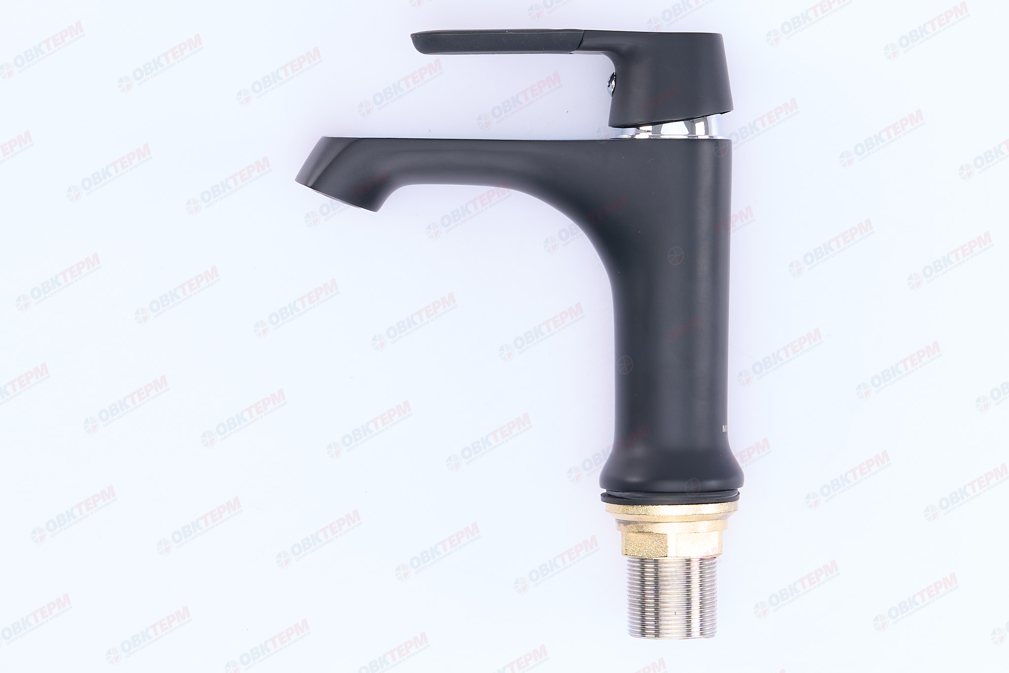 Смеситель д/умывальника MIXXUS PREMIUM TIGER 001 Ø35 ГАЙКА BLACK (10 шт/ящ) - миниатюра №3